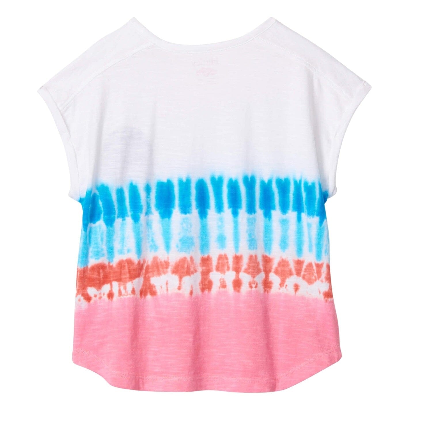 Hatley T-Shirt Regenbogen Tie-Dye in Blau Rosa Lila T-Shirt Hatley