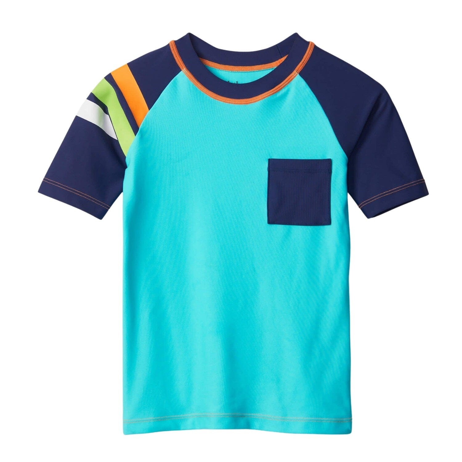Hatley Tturtle stripes short sleeve rashguard UV Schutz Rashguards Hatley
