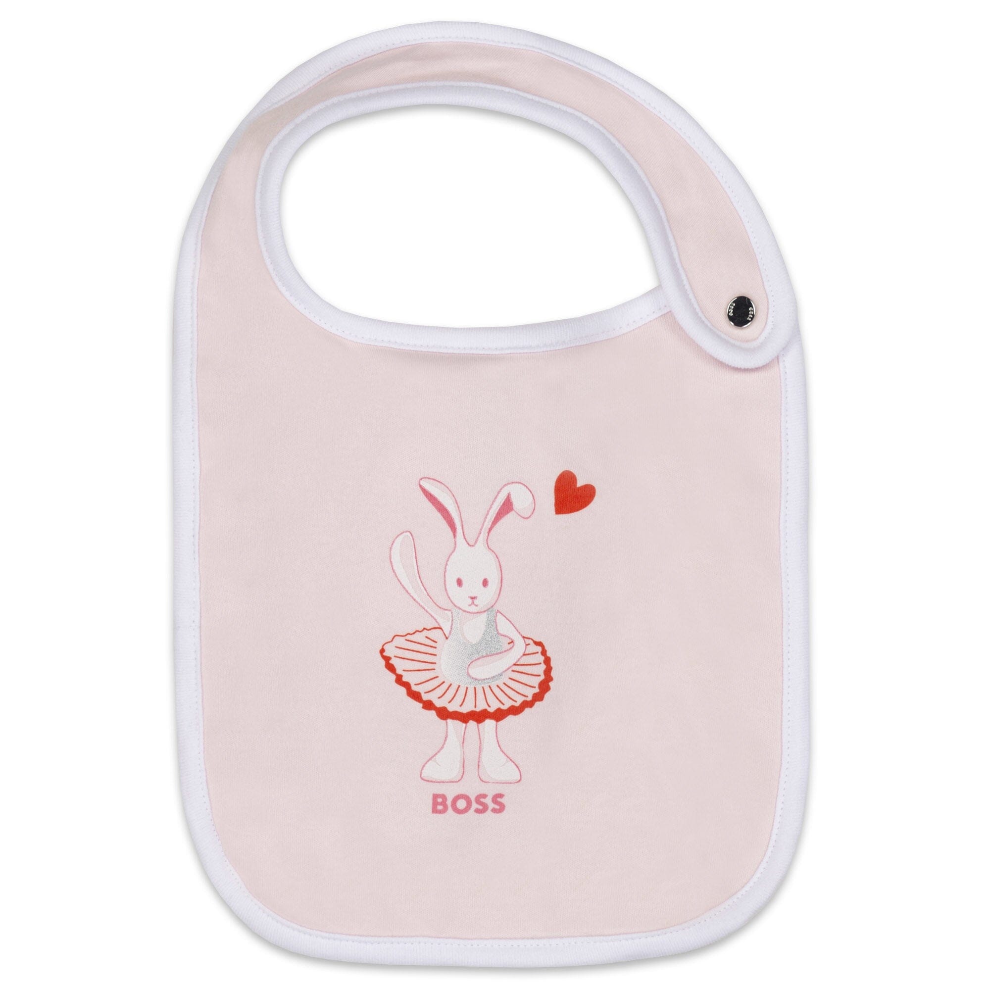 HUGO BOSS Lätzchen 3 er Set "Meine ersten Lätzchen" rosa Lätzchen Boss