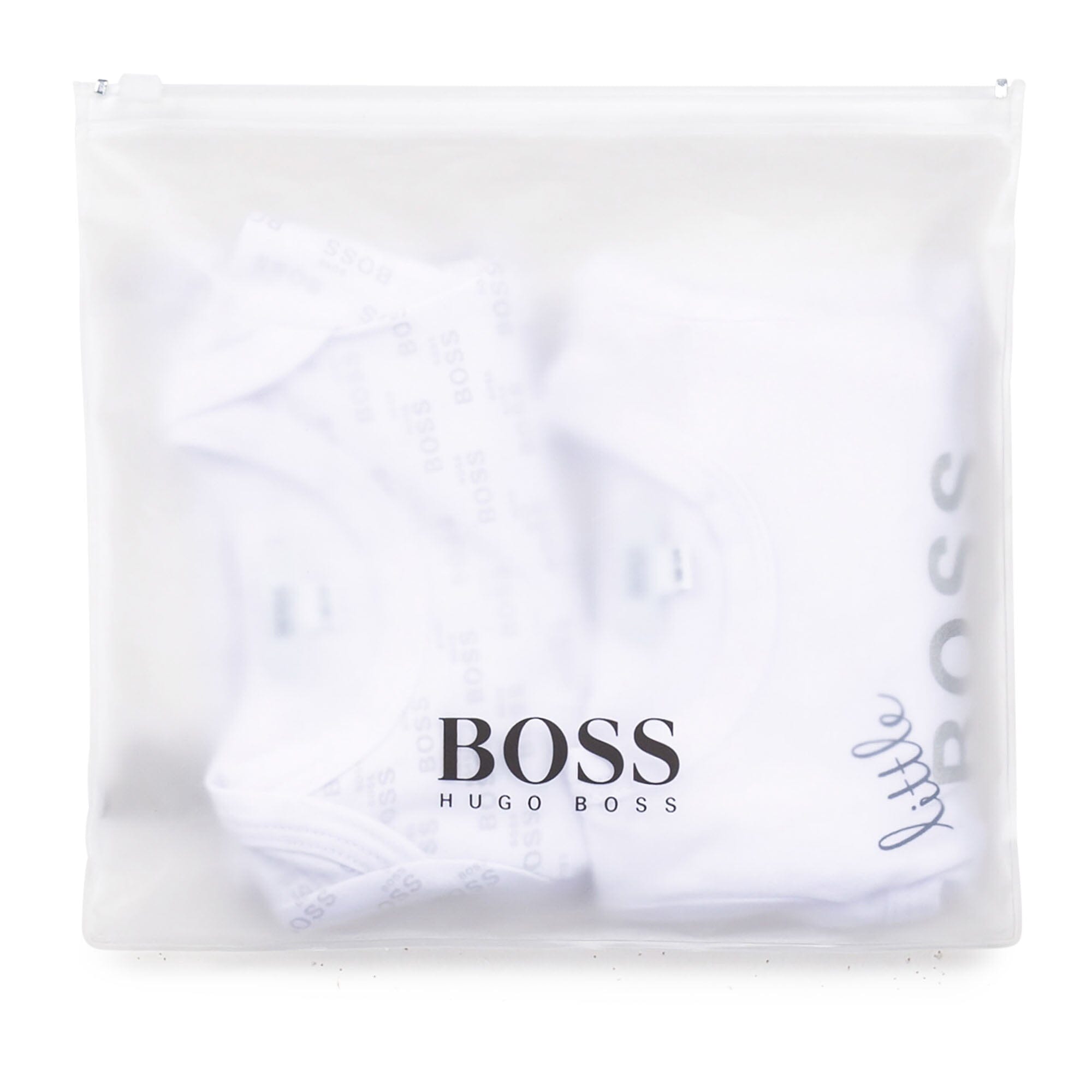 HUGO BOSS 2 er Set Baby Langambodys / Bodies Spieler und Bodys Boss