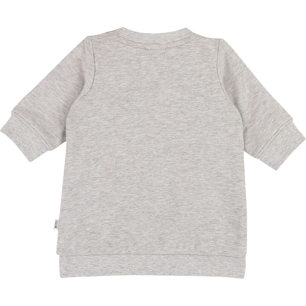 HUGO BOSS Baby Kleid grau silber Kleid Boss