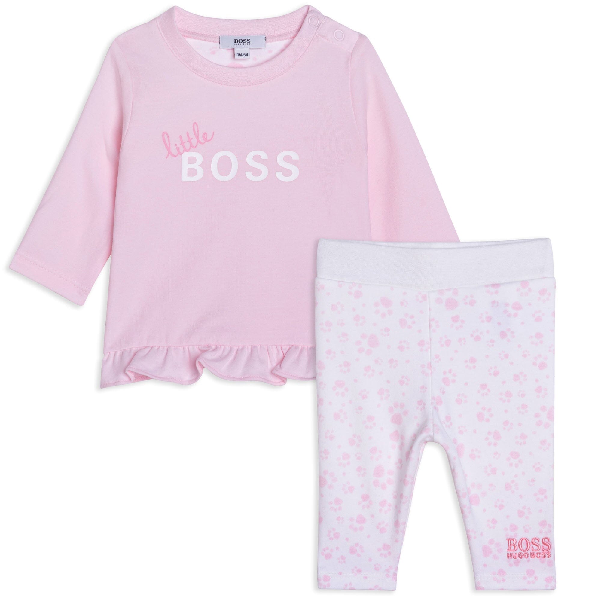 BOSS Baby Kombination Longsleeve und Leggings Baby Kombination Boss