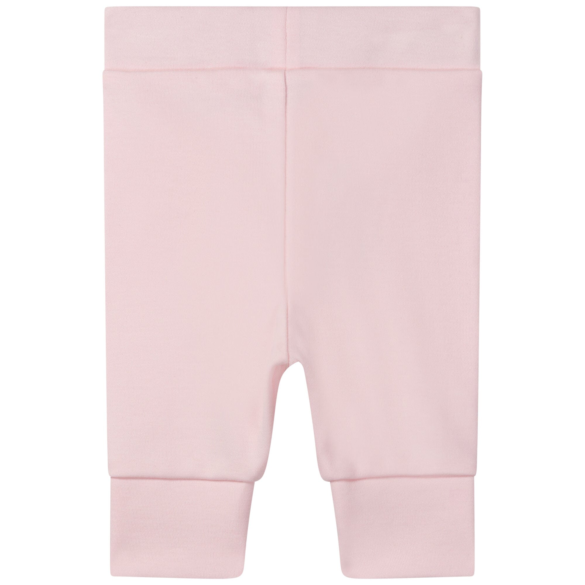 BOSS rosa Baby Set 3 teilig Kleid + Leggings + Haarband Baby Kombination Boss