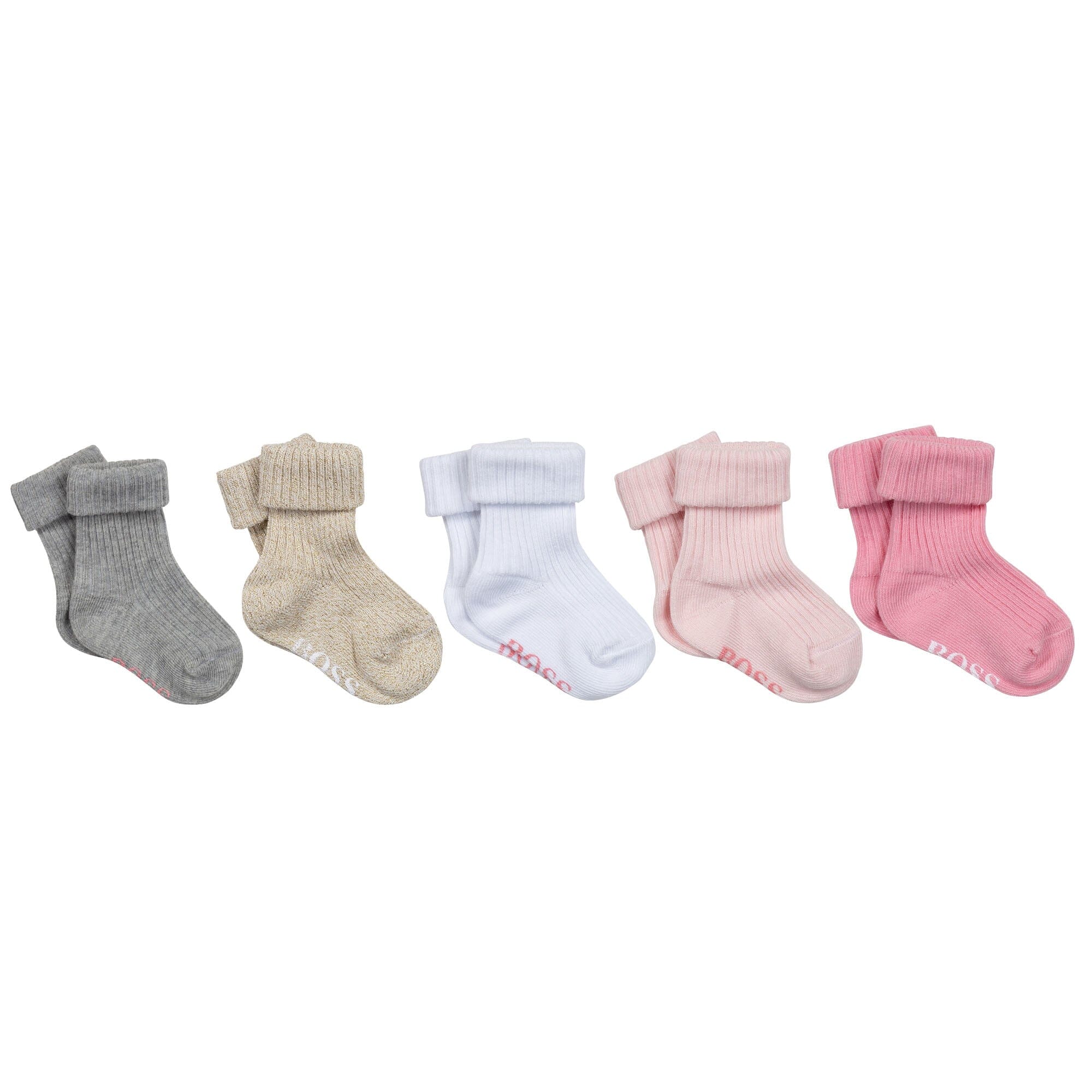 HUGO BOSS Geschenkset 5 paar Babysöckchen Socken Boss