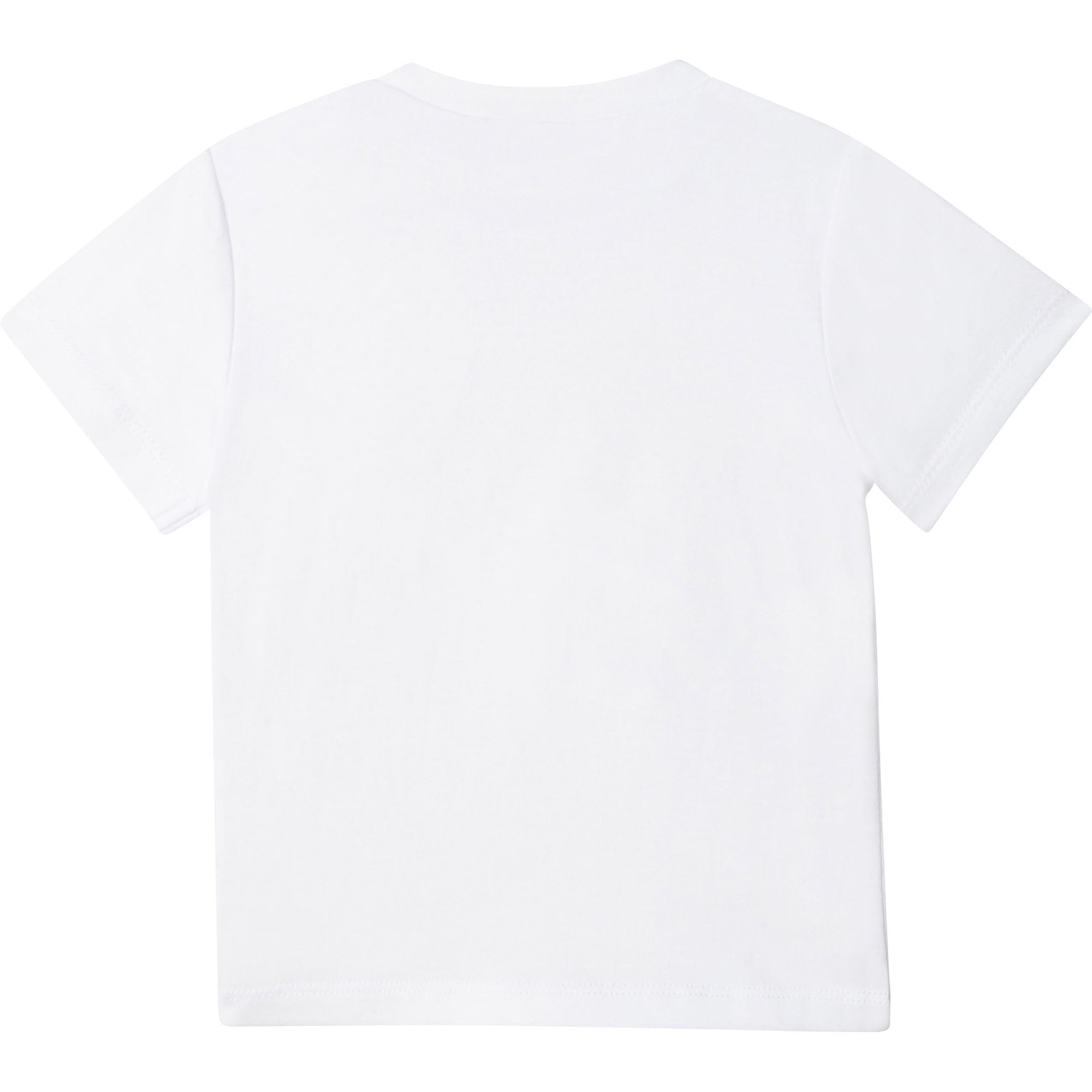 HUGO BOSS Baby T-Shirt Logo Little Boss weiß rosegold T-Shirt Boss