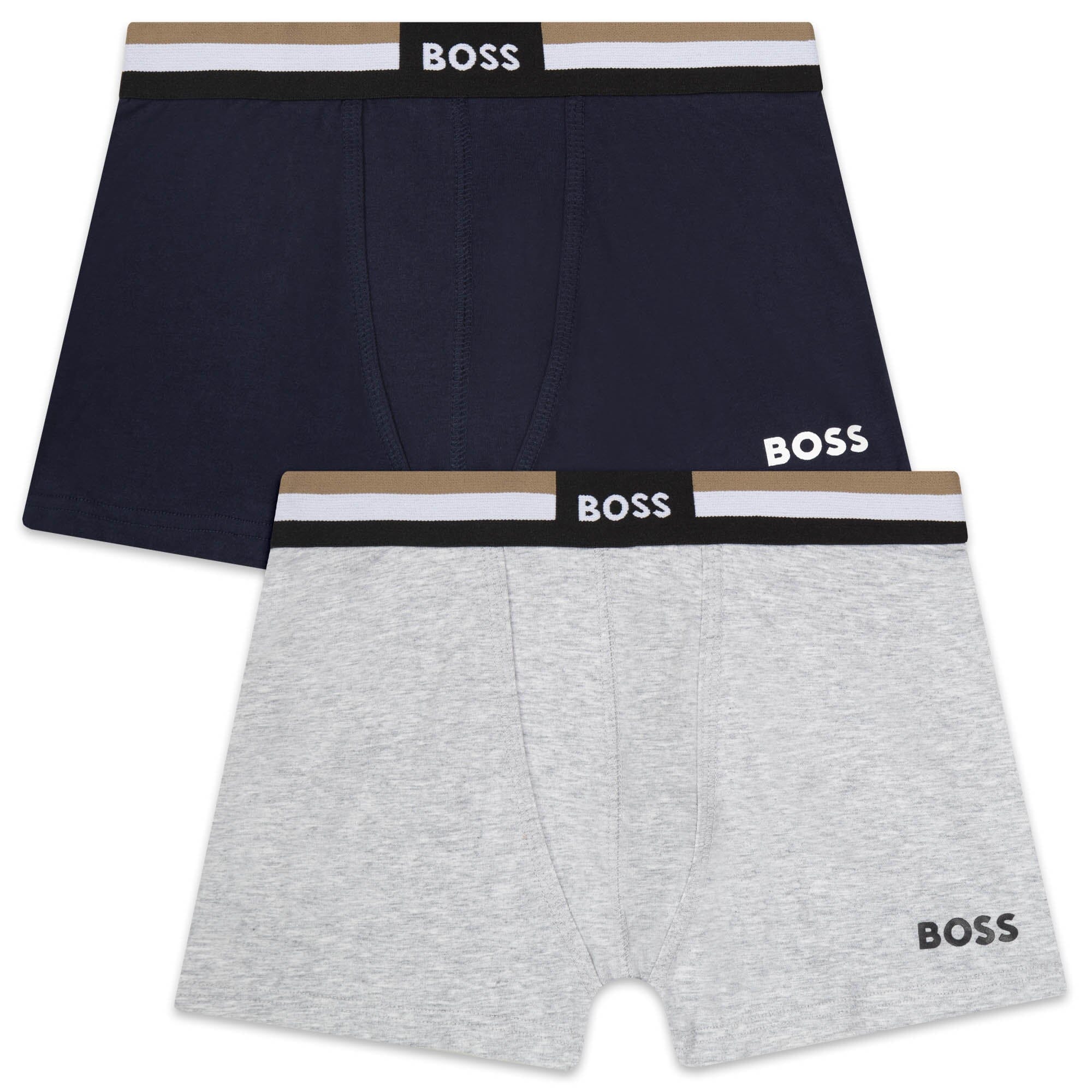 HUGO BOSS Boxer Shorts Set 2er Pack Kids mit Logo Unterwäsche Boss