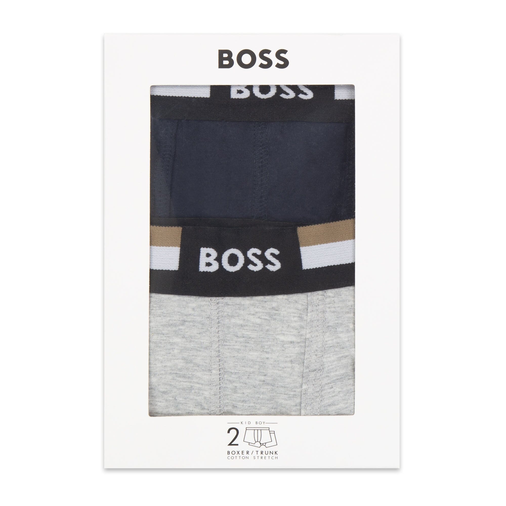 HUGO BOSS Boxer Shorts Set 2er Pack Kids mit Logo Unterwäsche Boss