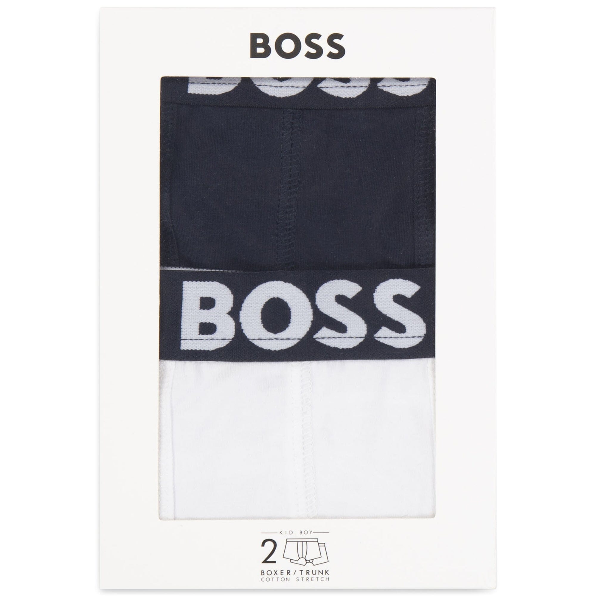 HUGO BOSS Boxer Shorts Set 2er Pack Kids mit Logo Unterwäsche Boss
