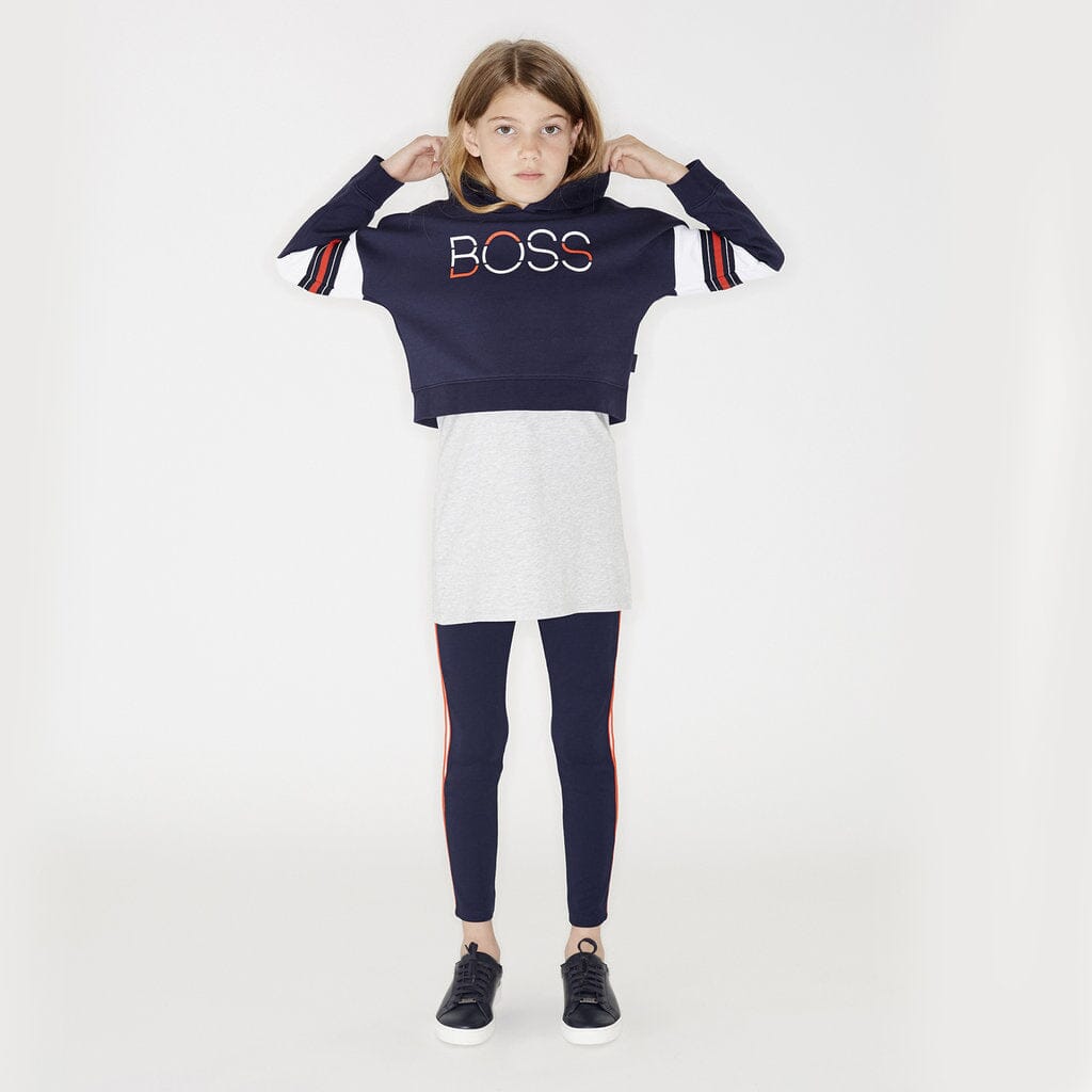 HUGO BOSS Kids Kleid greymelange Kleid Boss