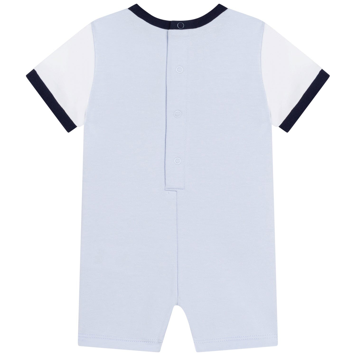 HUGO BOSS edler Baby Spieler himmelblau mit Logo Print Spieler und Bodys Boss