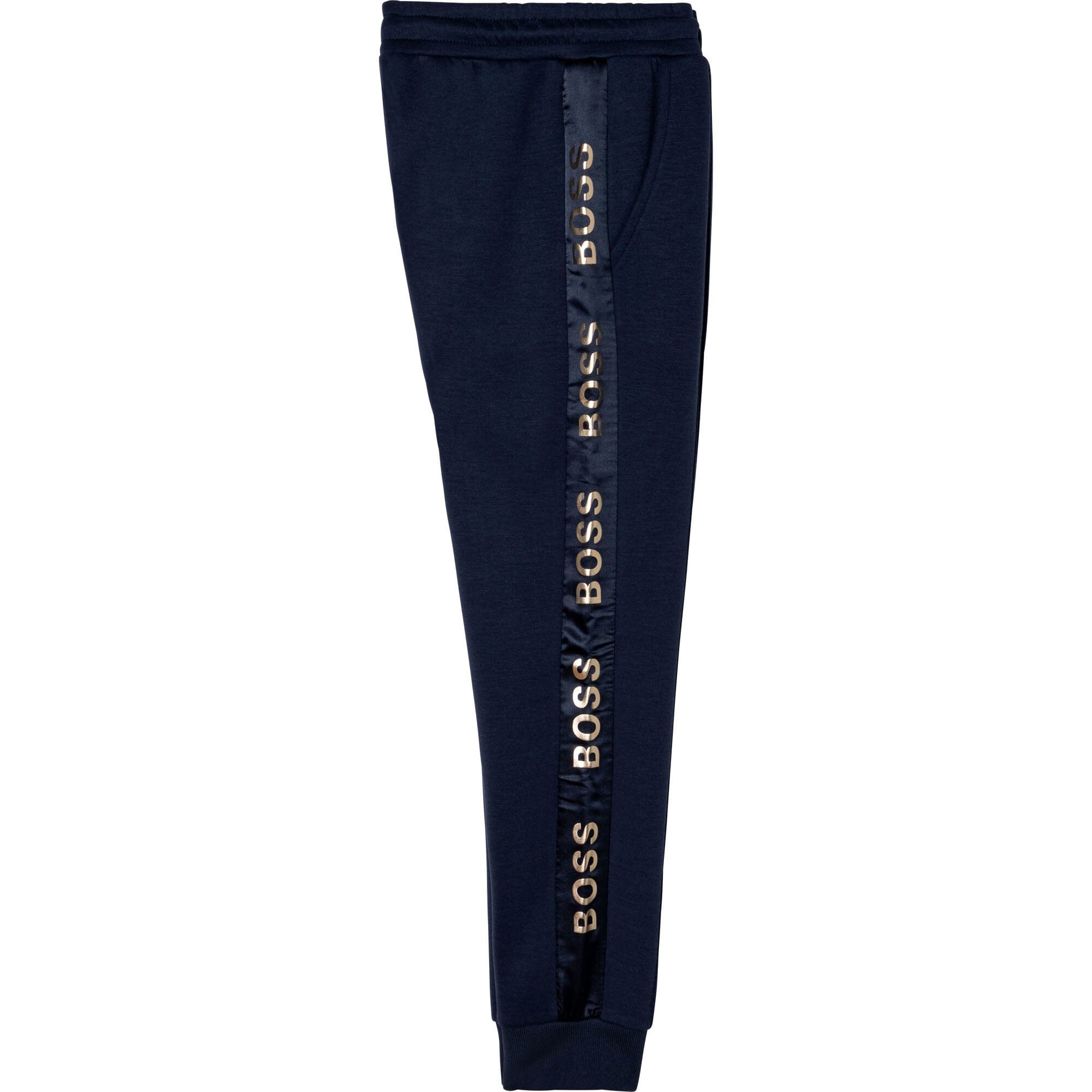 HUGO BOSS Mädchen Jogginghose navy gold Hose Boss