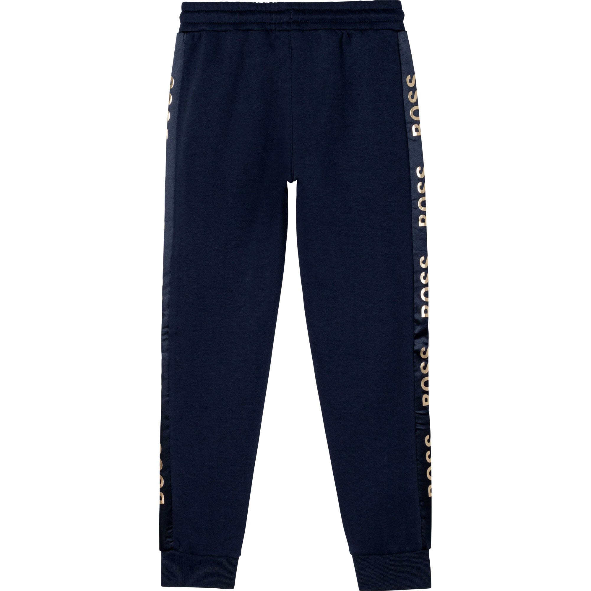 HUGO BOSS Mädchen Jogginghose navy gold Hose Boss