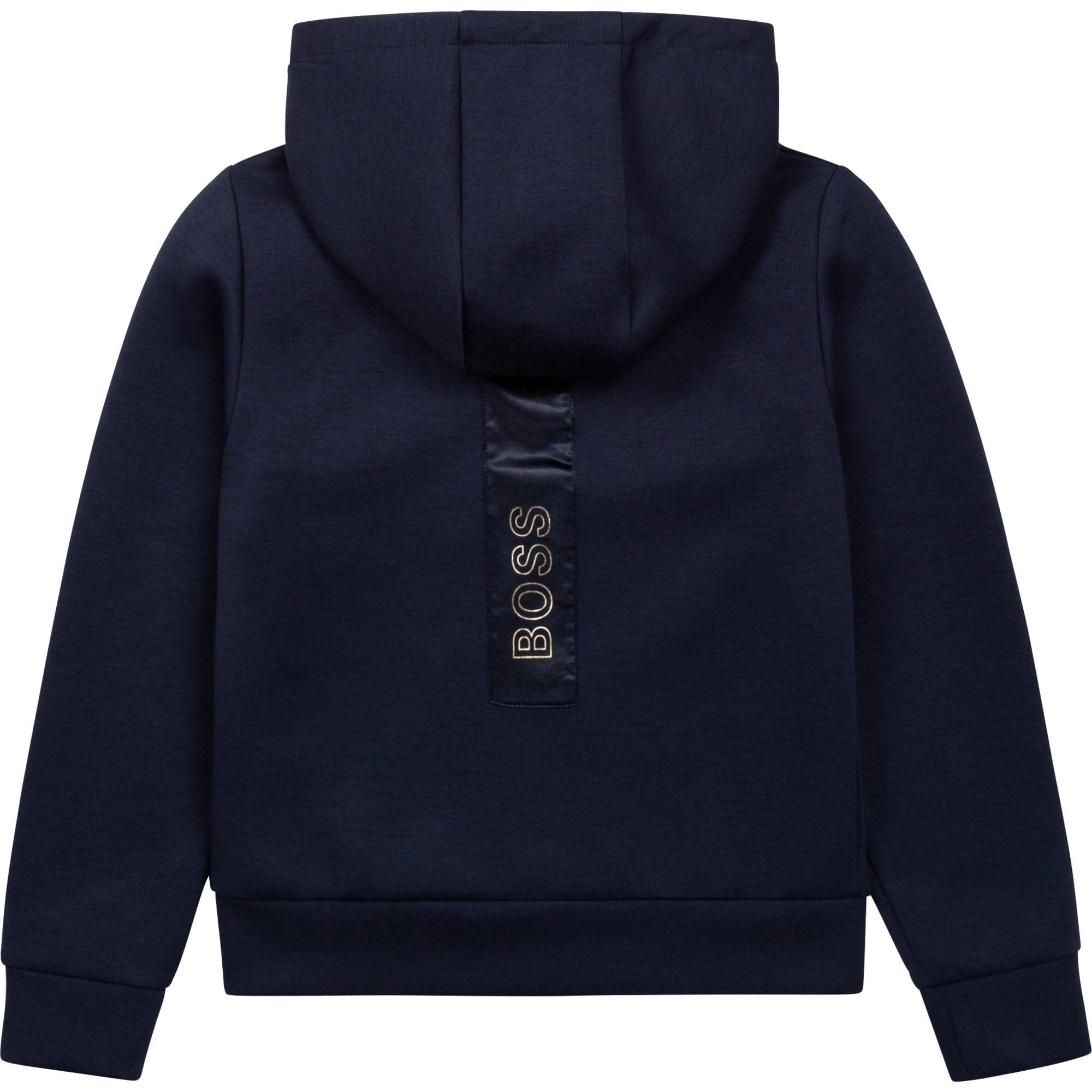 HUGO BOSS Mädchen Trainingsjacke Hoodie navy gold Hoodie Boss