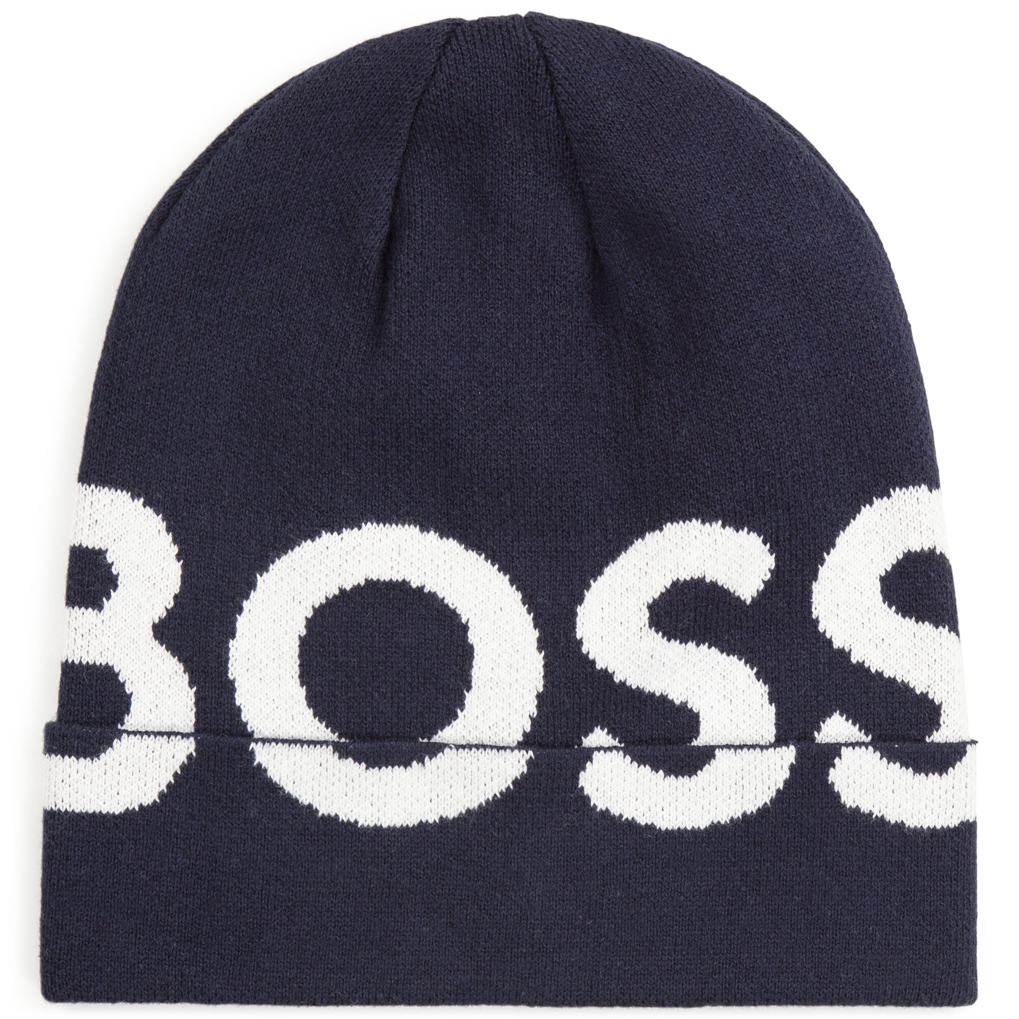 HUGO BOSS KIDS Mütze Logo dunkelblau Mützen Boss