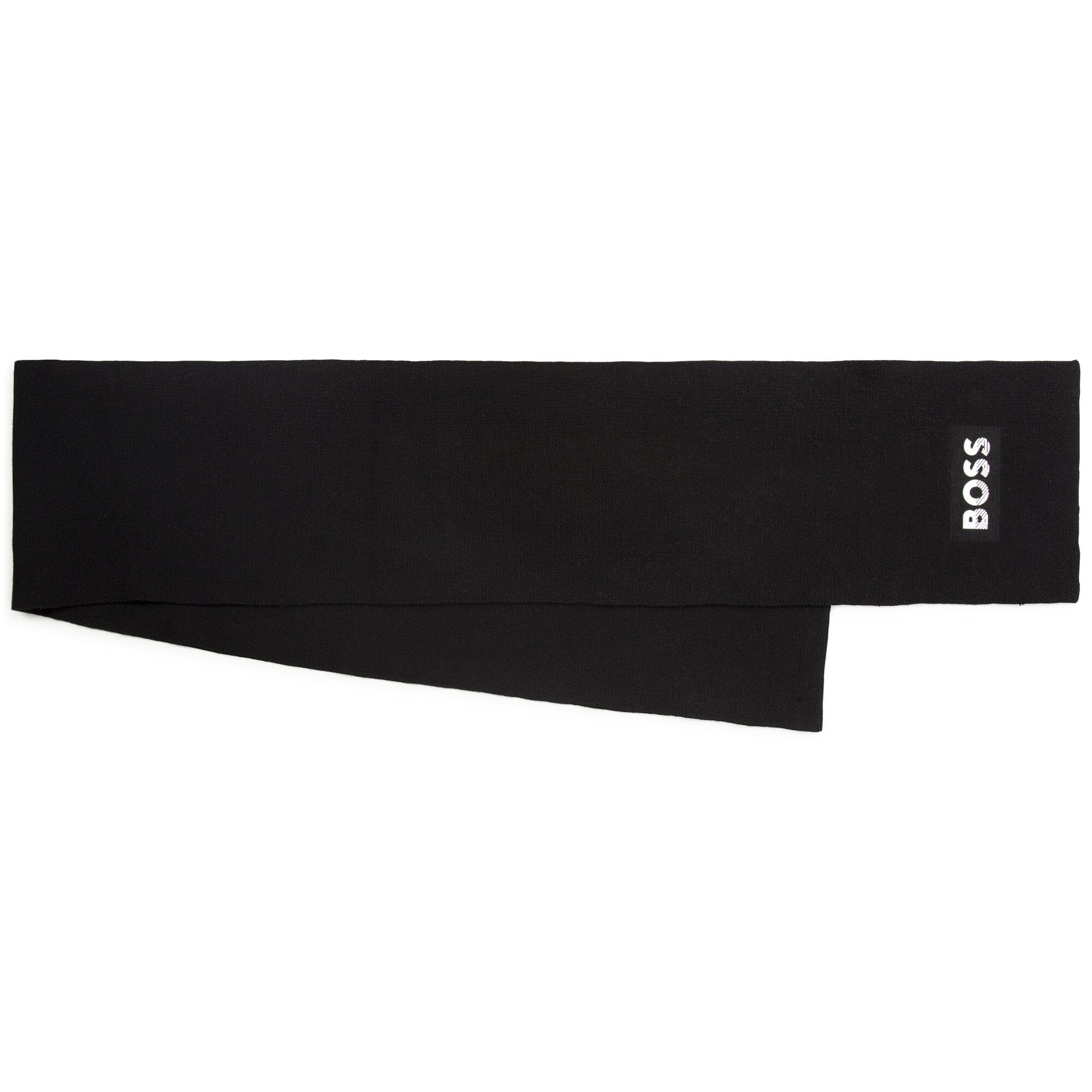 HUGO BOSS KIDS Schal Logo schwarz Tücher und Schals Boss