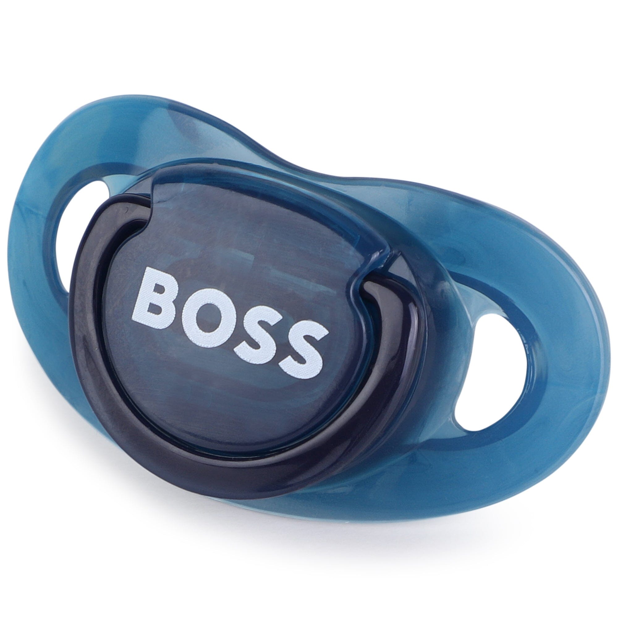BOSS Schnuller navy /marineblau mit Logo Schnuller Boss