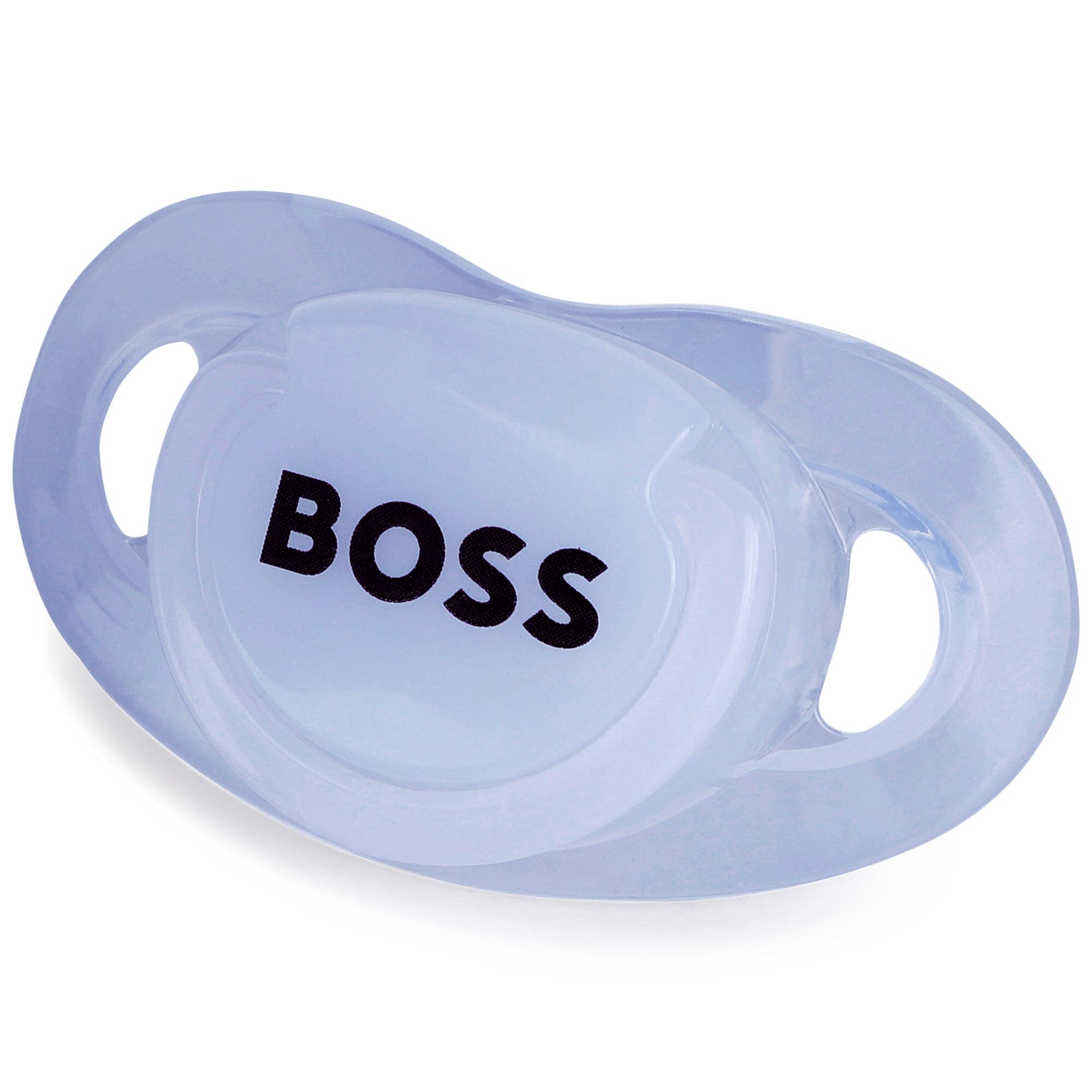 BOSS Schnuller hellblau mit Logo Schnuller Boss