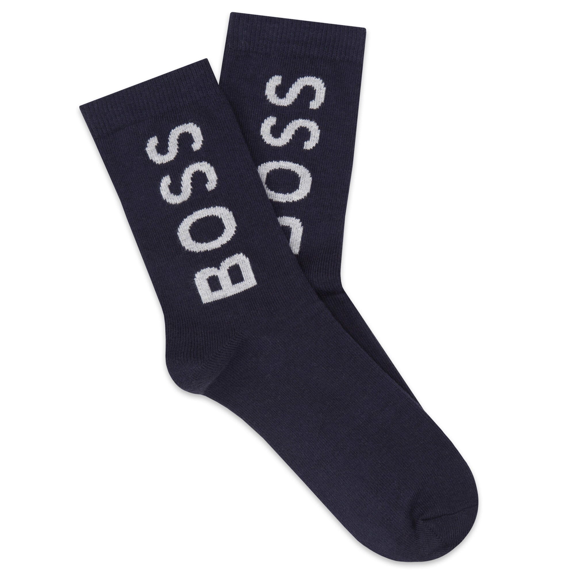 HUGO BOSS 2er-Pack-Socken in grau und dunkelblau Socken Boss