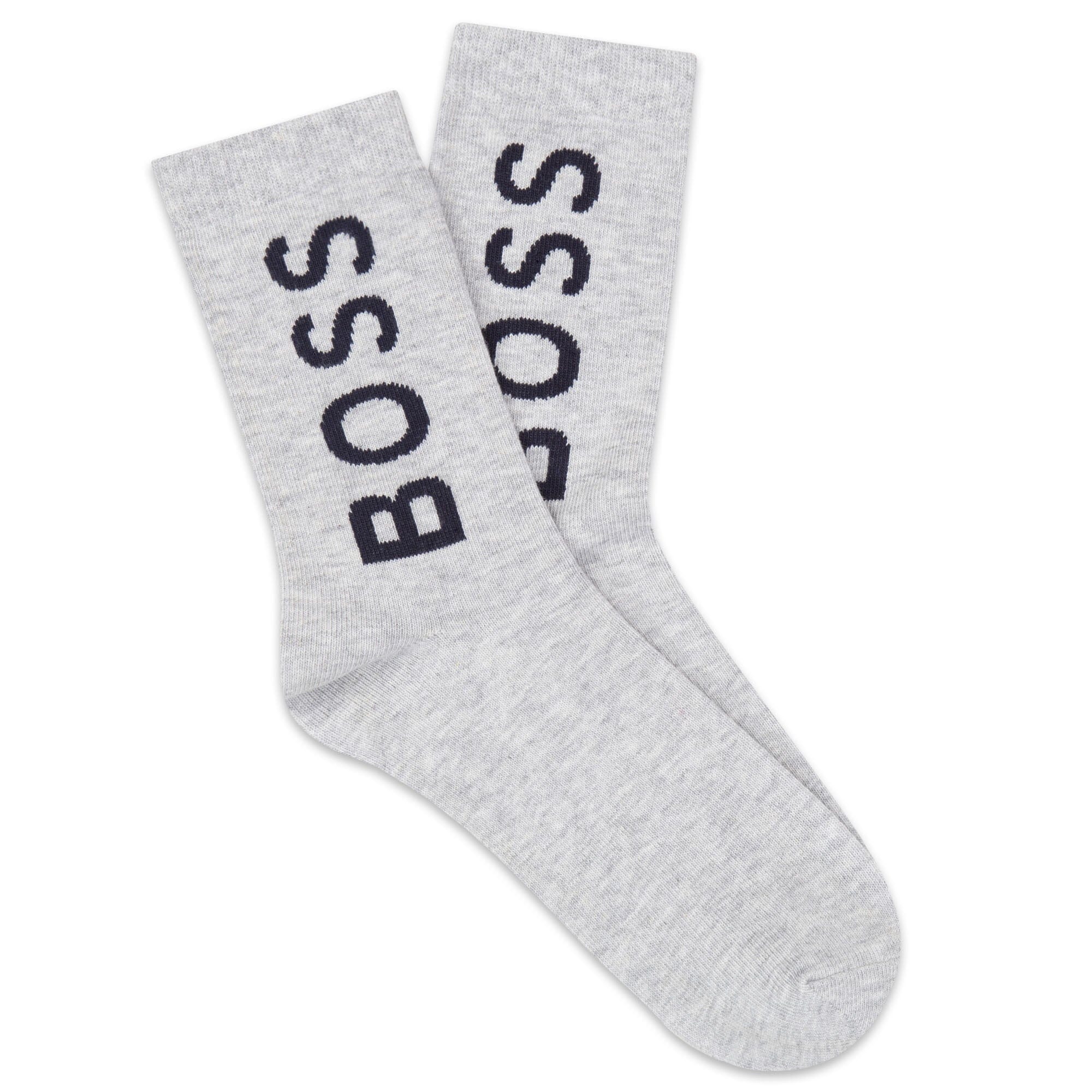 HUGO BOSS 2er-Pack-Socken in grau und dunkelblau Socken Boss