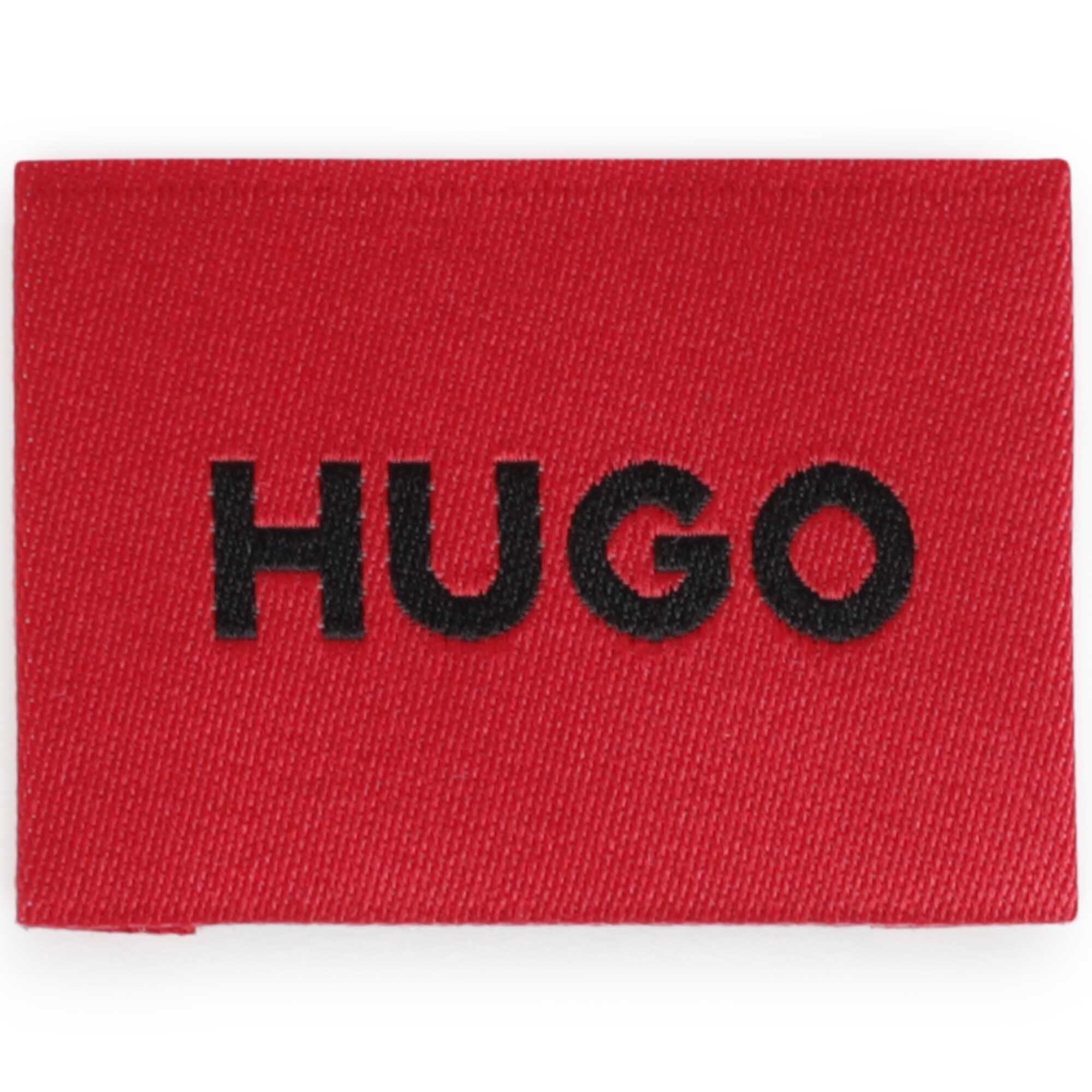 HUGO Kids Kappe denim mit Patch Front Logo Cap HUGO