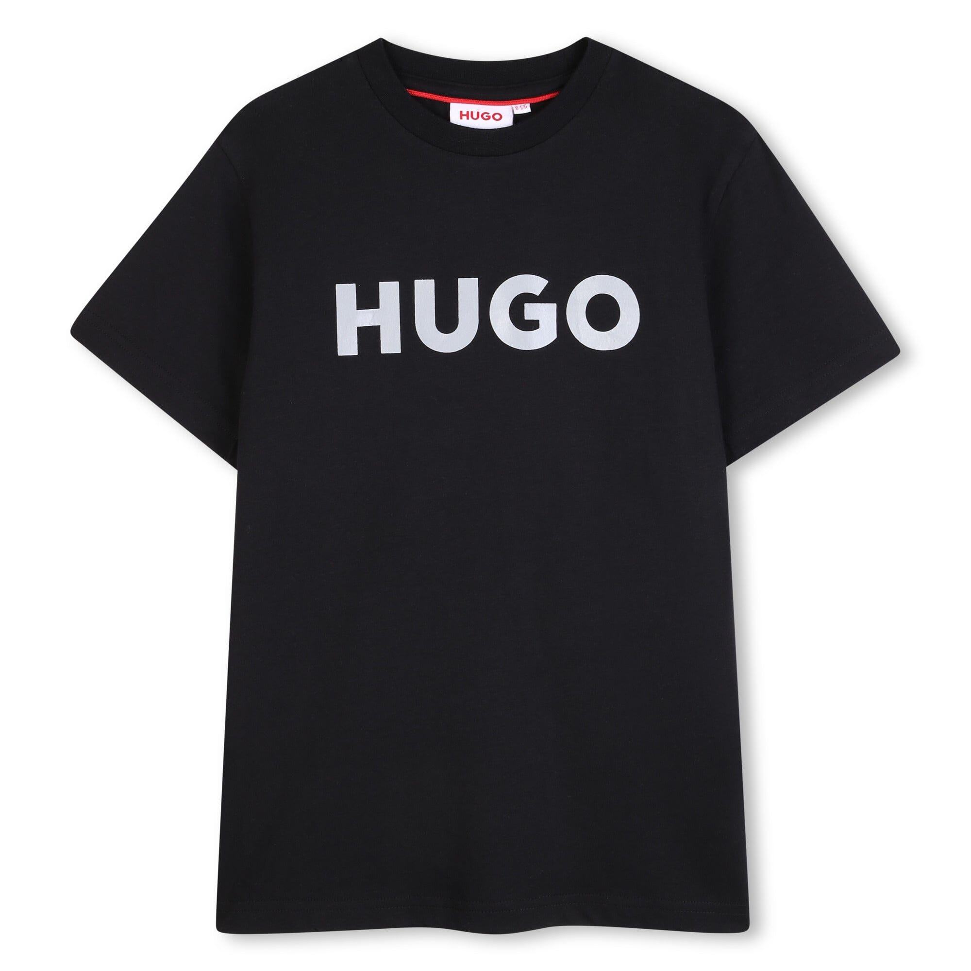 HUGO Kurzarm-T-Shirt Schwarz T-Shirt HUGO 8 Jahre ( 122-128 )