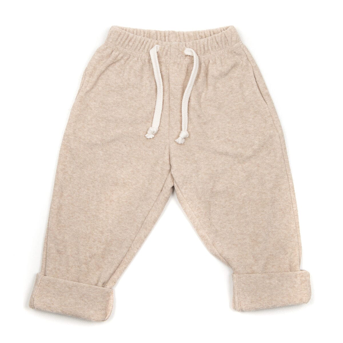 Huttelihut Jogginghose aus Frottee camel Hose HUTTEliHUT