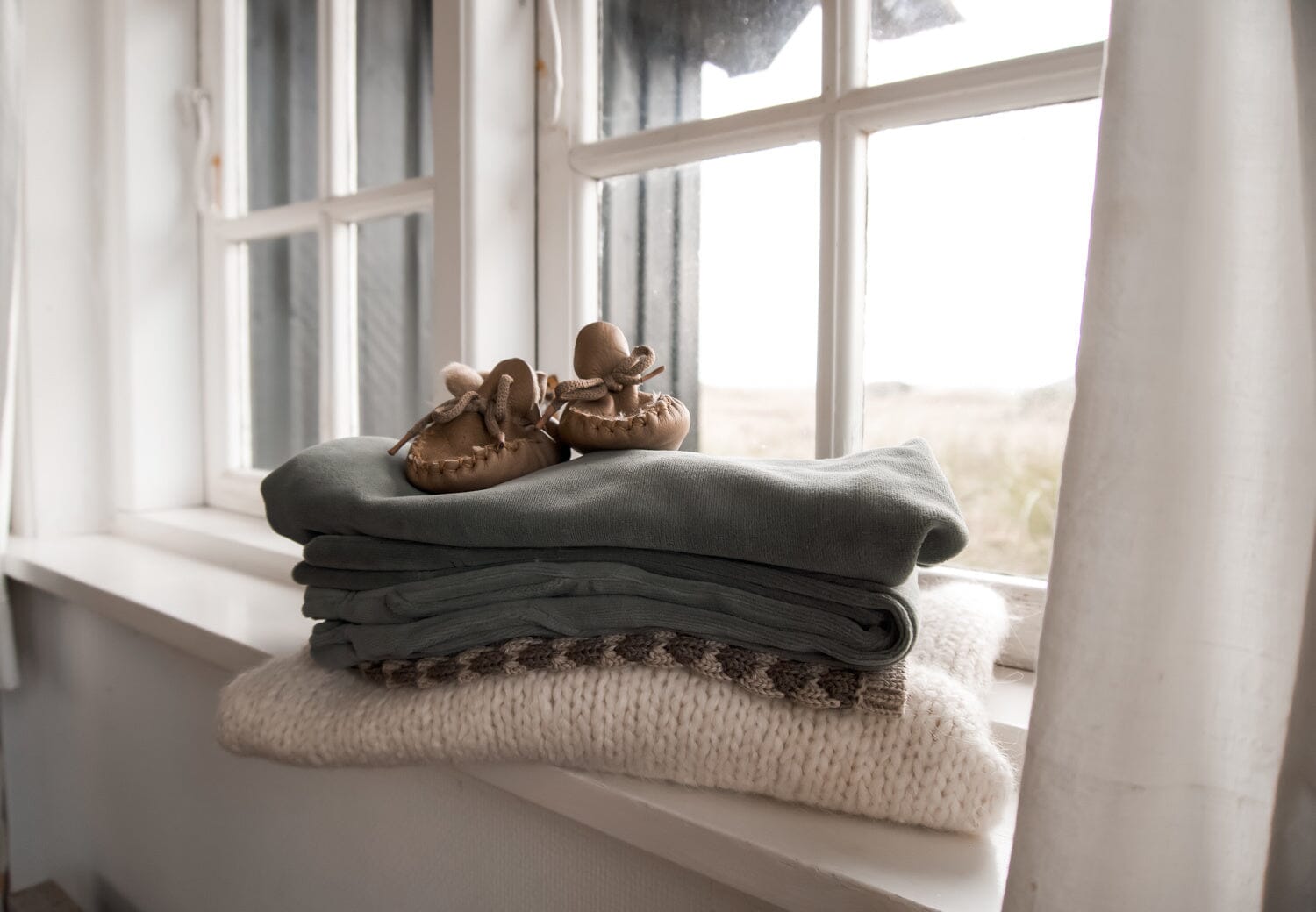 Huttelihut Leder Krabbelschuhe Farbe Camel aus Schaffell Babyschuhe HUTTEliHUT