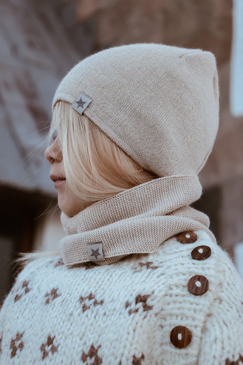 Huttelihut Loop Schal Tupie navy blau Snood Tücher und Schals HUTTEliHUT