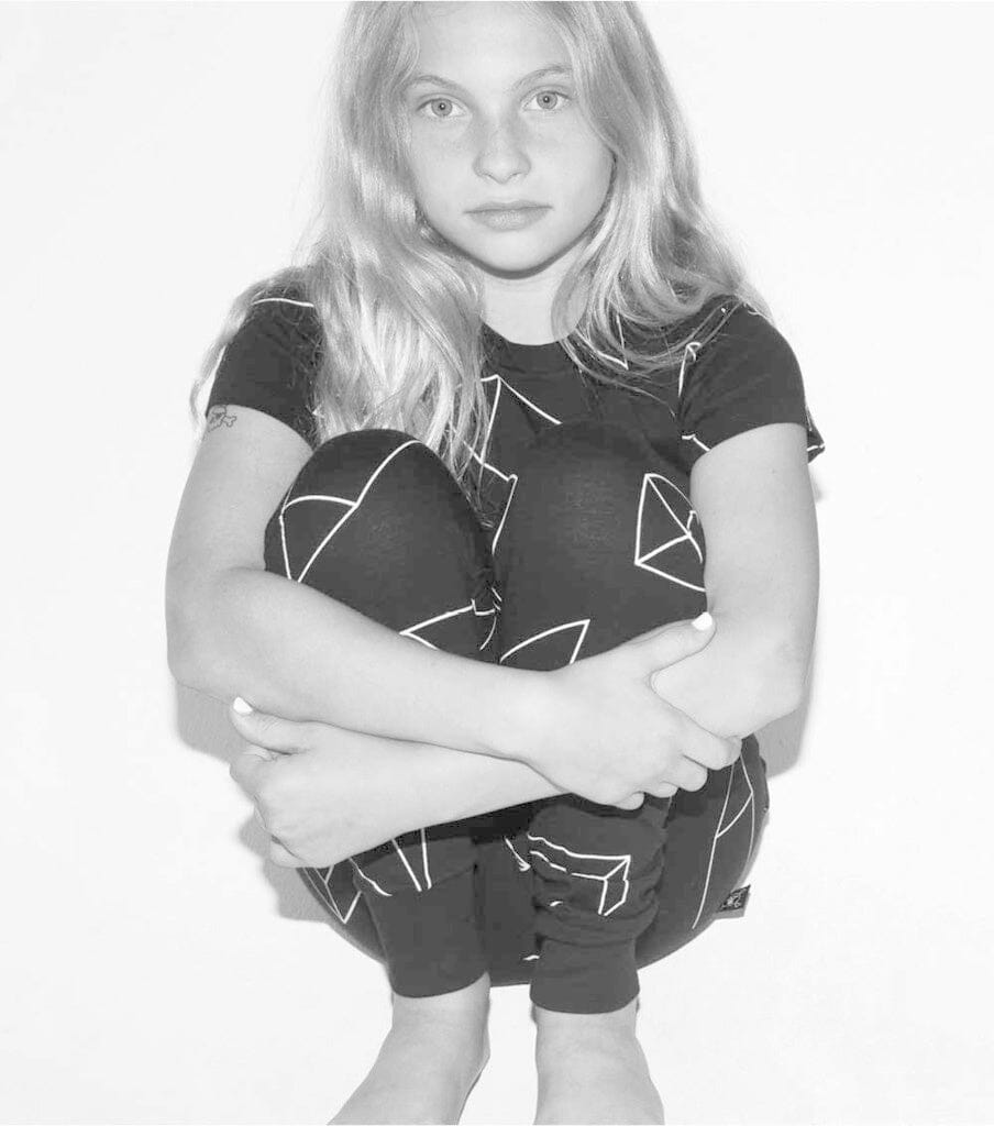 nununu T-Shirt schwarz geometric penguin T-Shirt nununu