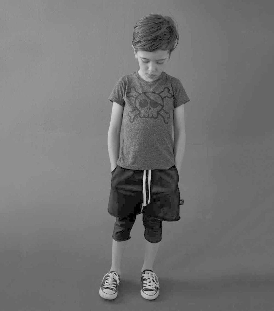 nununu T-Shirt Scull charcoal T-Shirt nununu