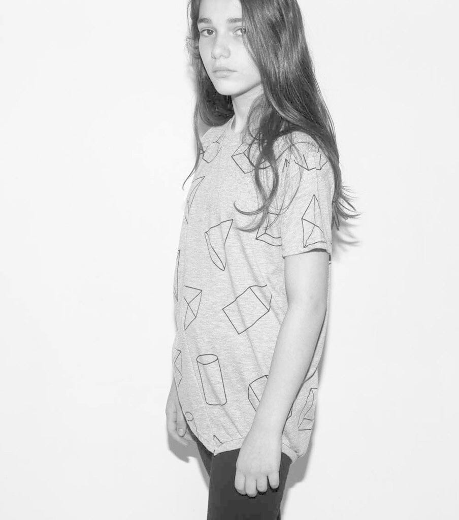 nununu T-Shirt pink geometric penguin T-Shirt nununu