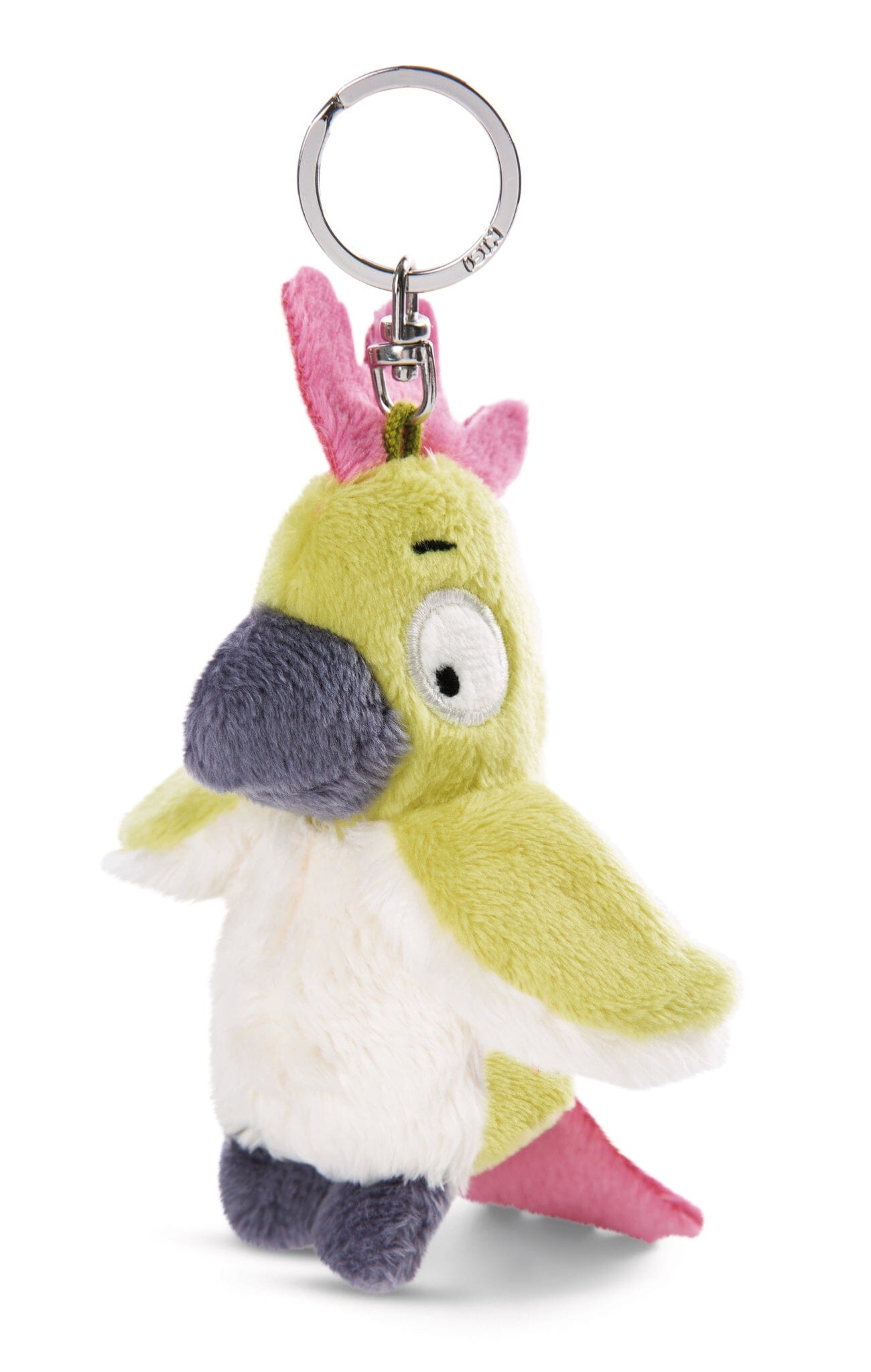 NICI kuscheliger Kakadu Jaya Schlüsselanhänger grün - GREEN Schlüsselanhänger NICI