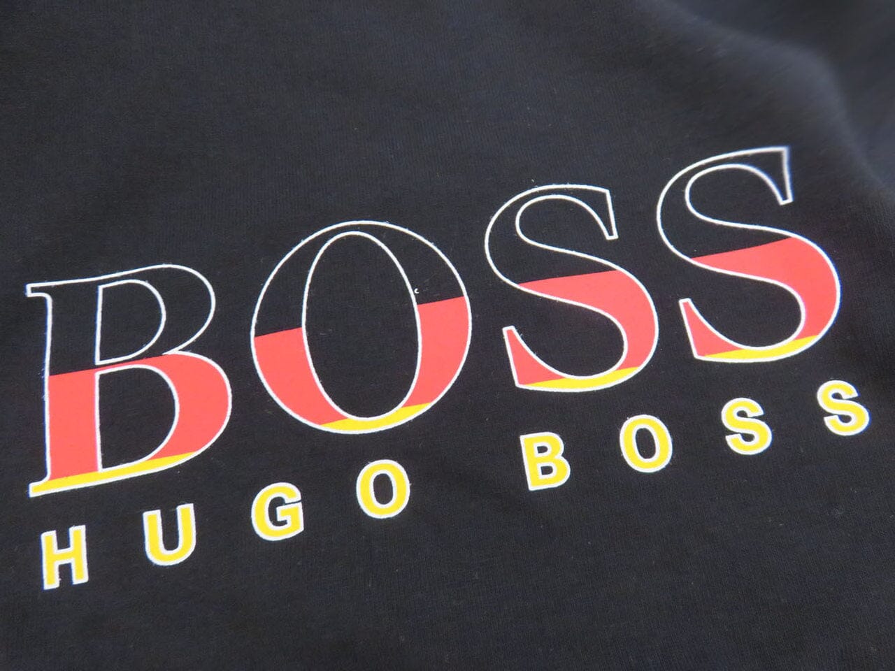HUGO BOSS Kinder T-Shirt Deutschland Fußball T-Shirt Boss