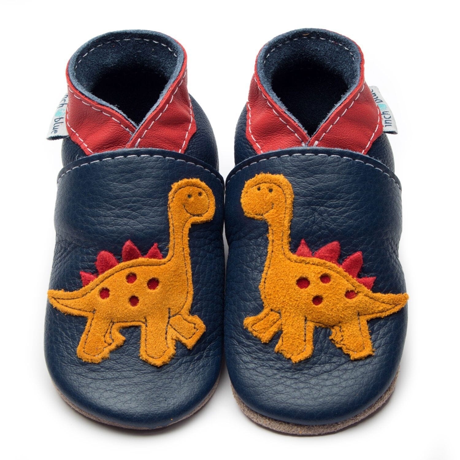 Inch Blue Baby Schuhe / Krabbelschuhe - Dino Babyschuhe Inch Blue