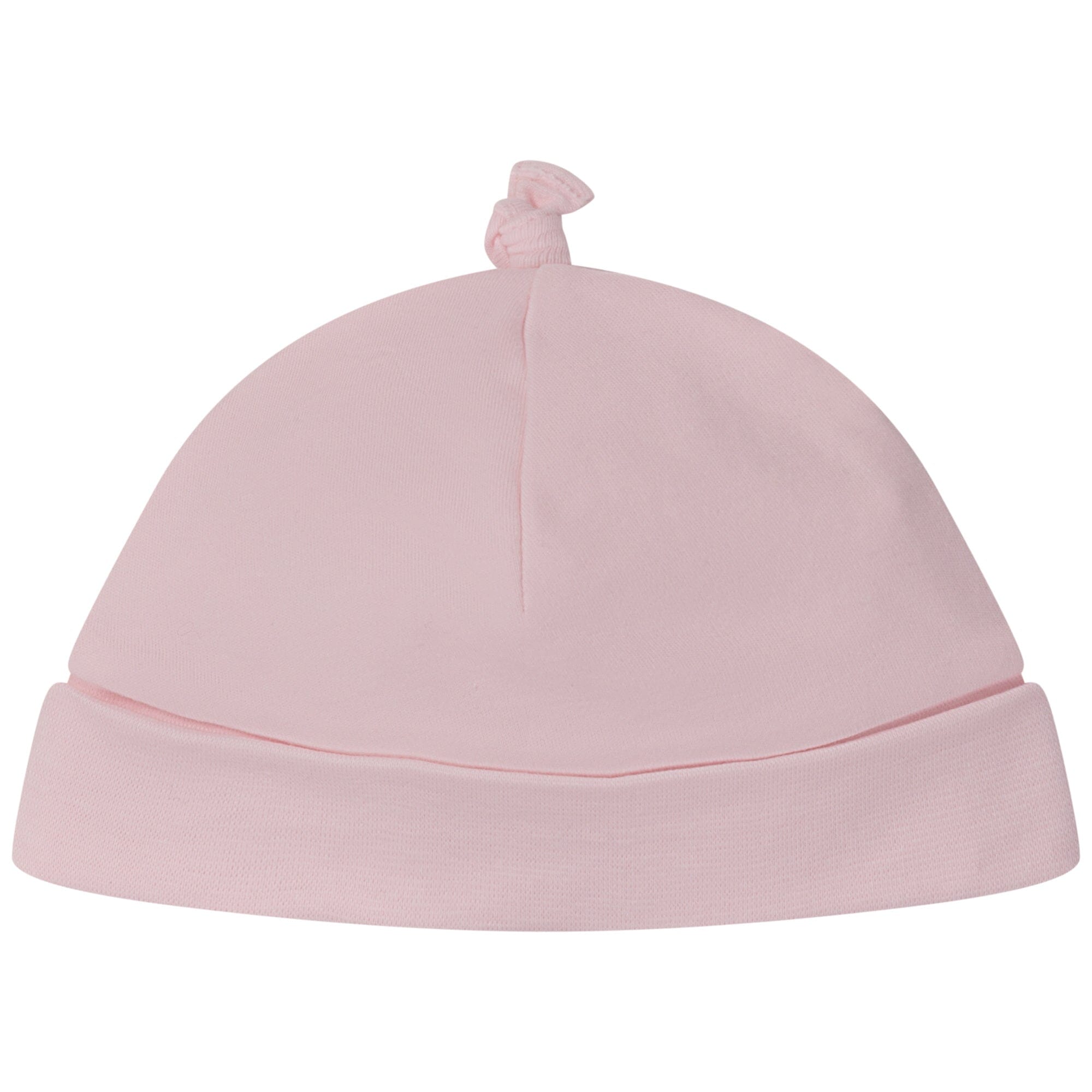 HUGO BOSS Baby Mütze rosa mit Logo Stitching Mützen Boss