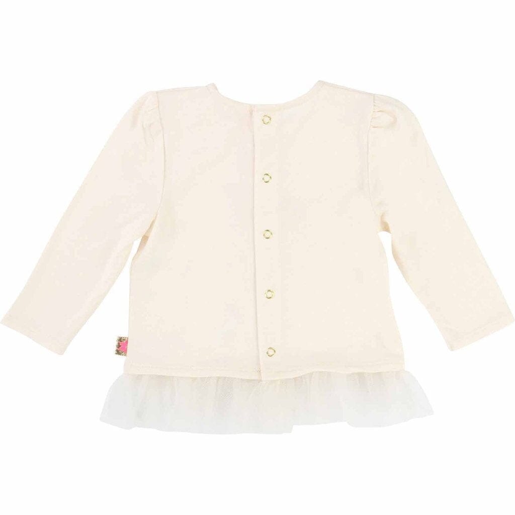 Billieblush Langarmshirt Vogelbaby creme Langarmshirt Billieblush