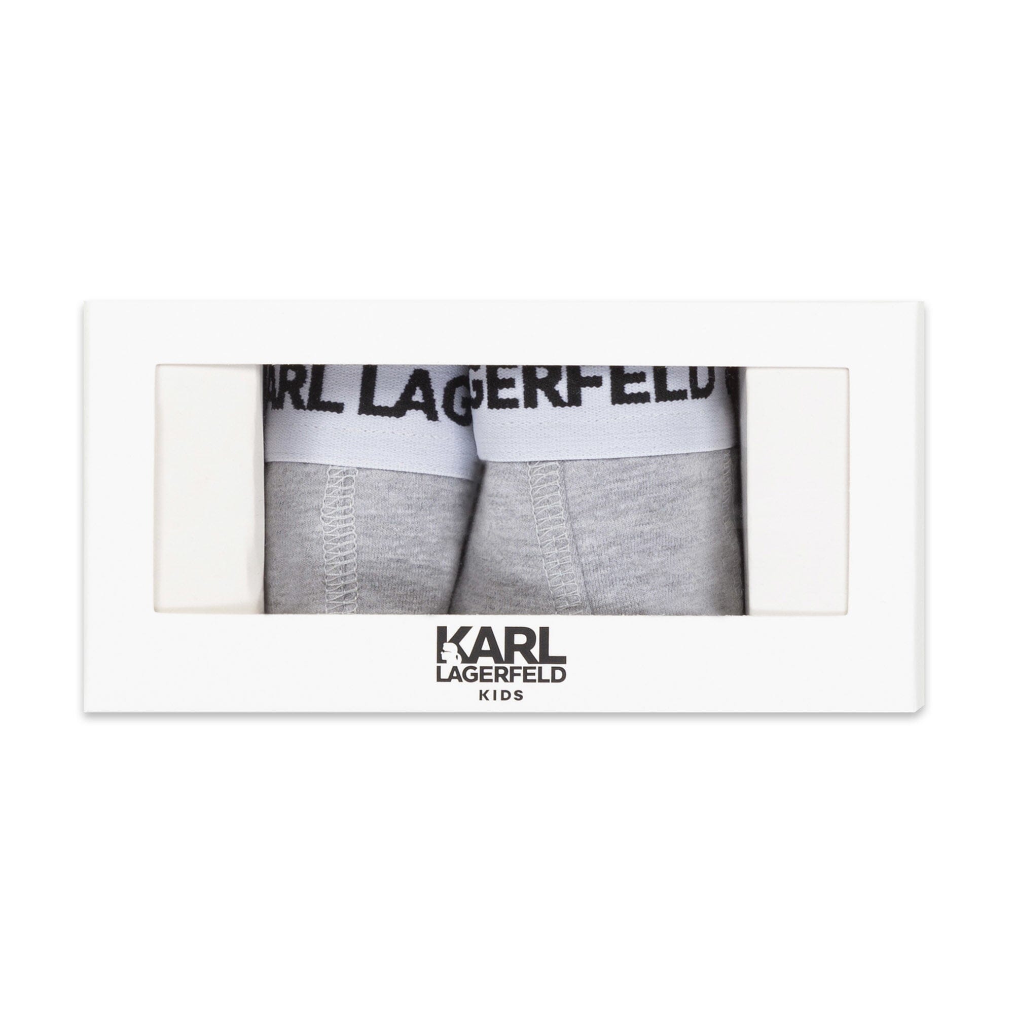 Karl Lagerfeld Boxer Shorts Set 2er Pack Kids mit Logo Unterwäsche Karl Lagerfeld