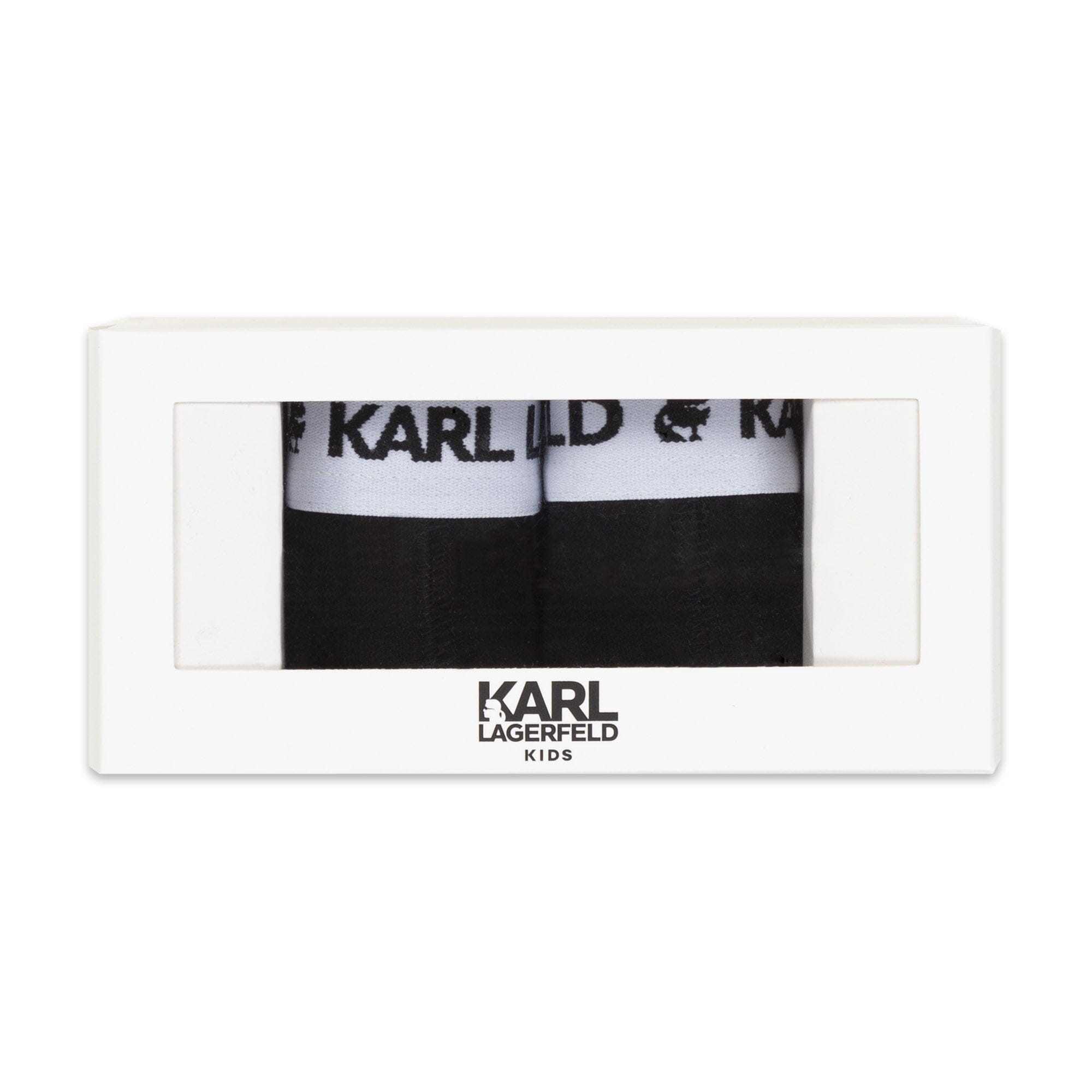 Karl Lagerfeld Boxer Shorts Set 2er Pack Kids mit Logo Unterwäsche Karl Lagerfeld