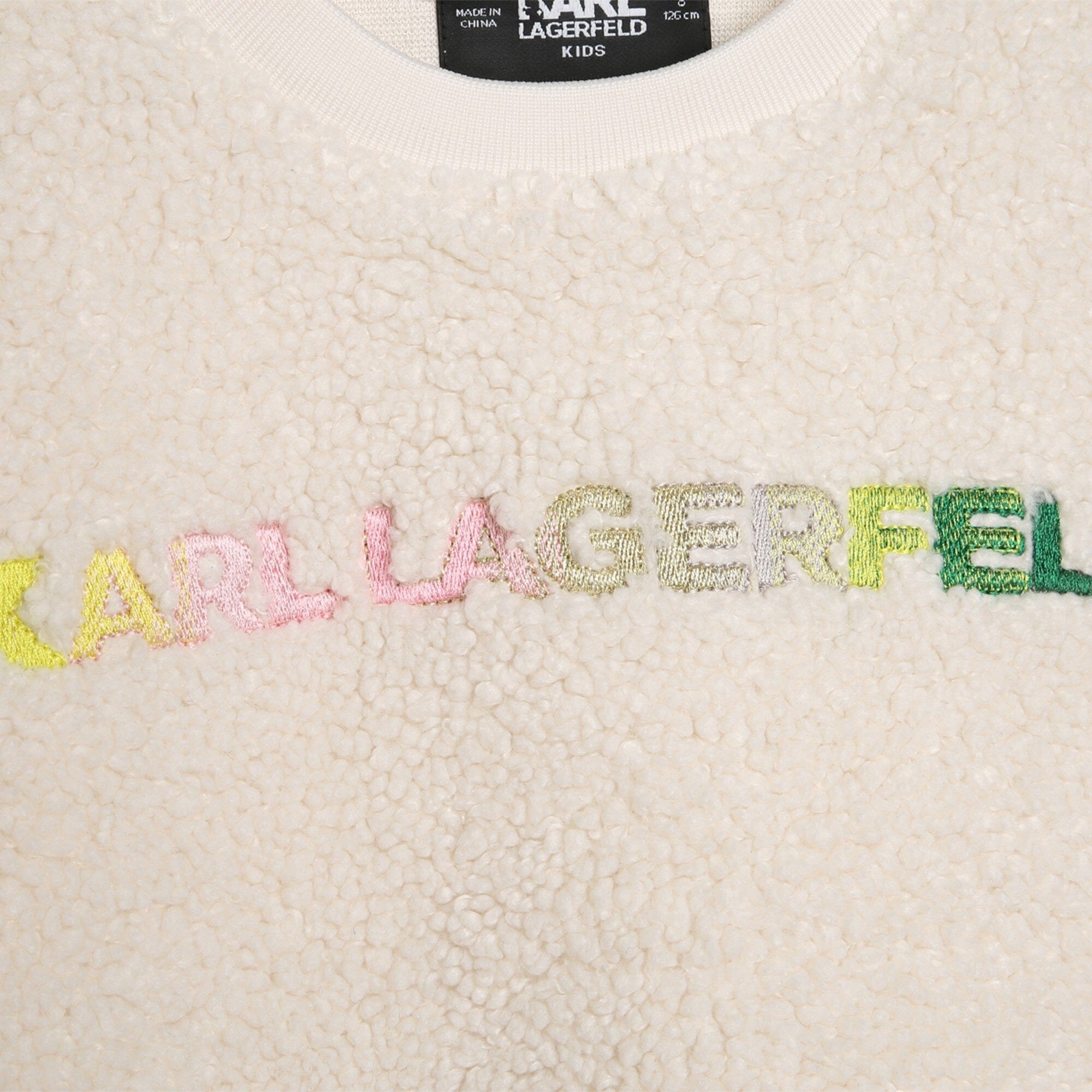 KARL LAGERFELD KIDS Sweatshirt weiß Sweatshirt Karl Lagerfeld