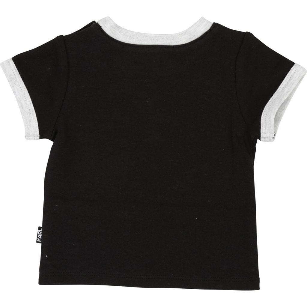KARL LAGERFELD KIDS Baby T-Shirt Choupette schwarz T-Shirt Karl Lagerfeld