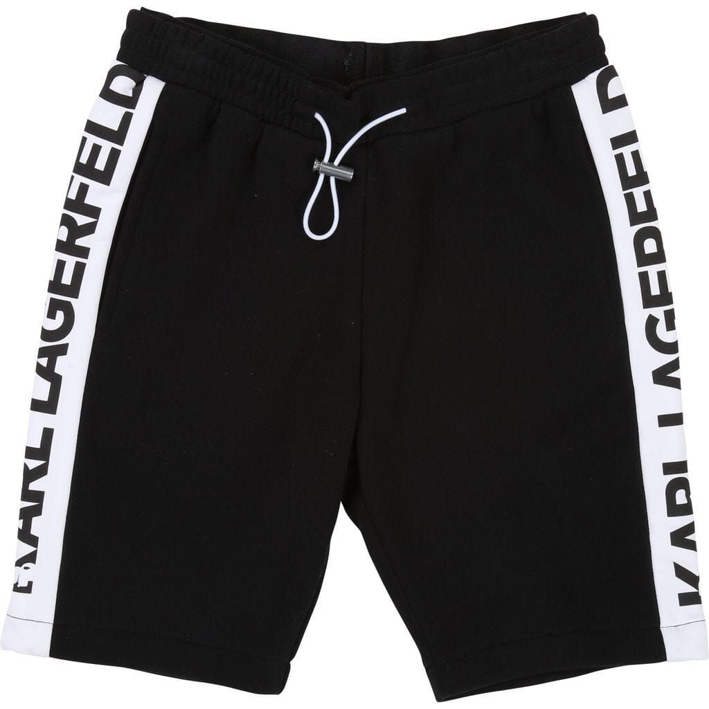 KARL LAGERFELD KIDS Bermuda Shorts schwarz Shorts Karl Lagerfeld