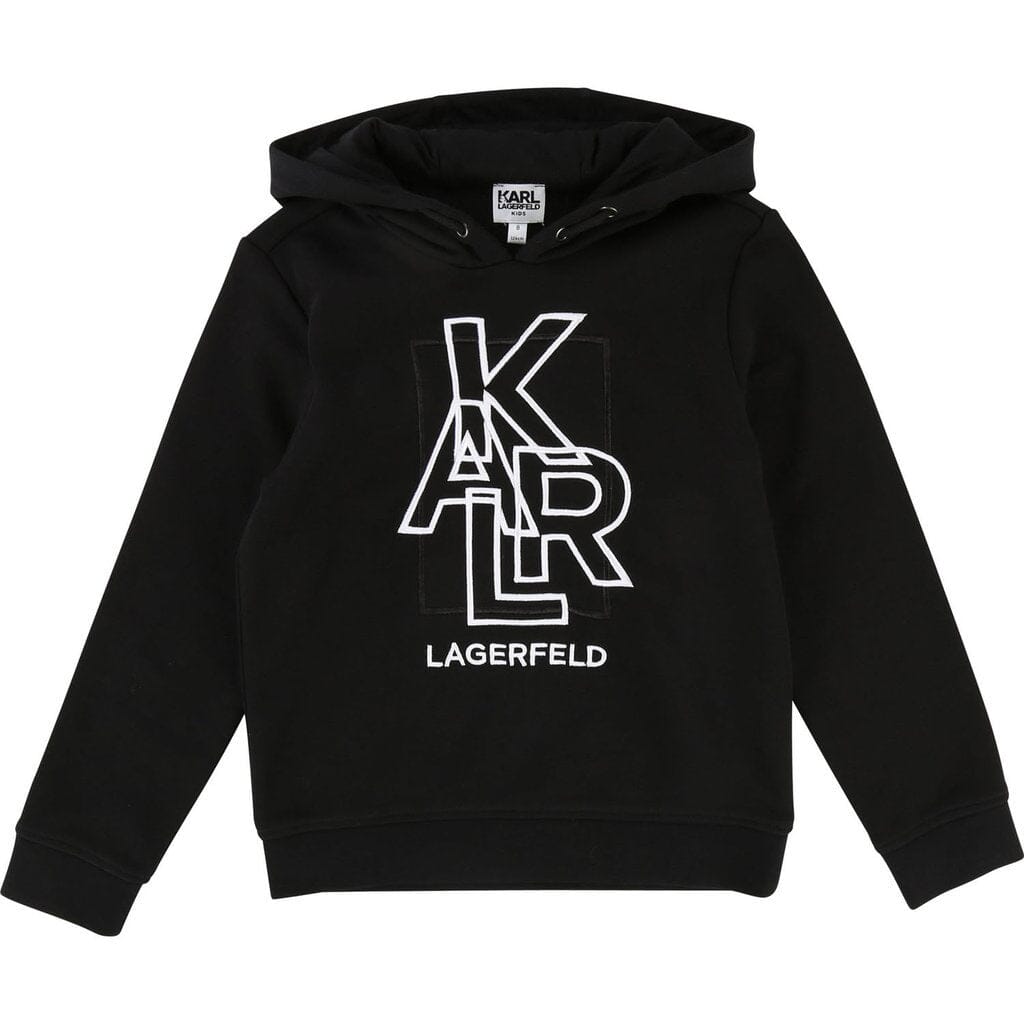 KARL LAGERFELD KIDS Hoodie schwarz Hoodie Karl Lagerfeld