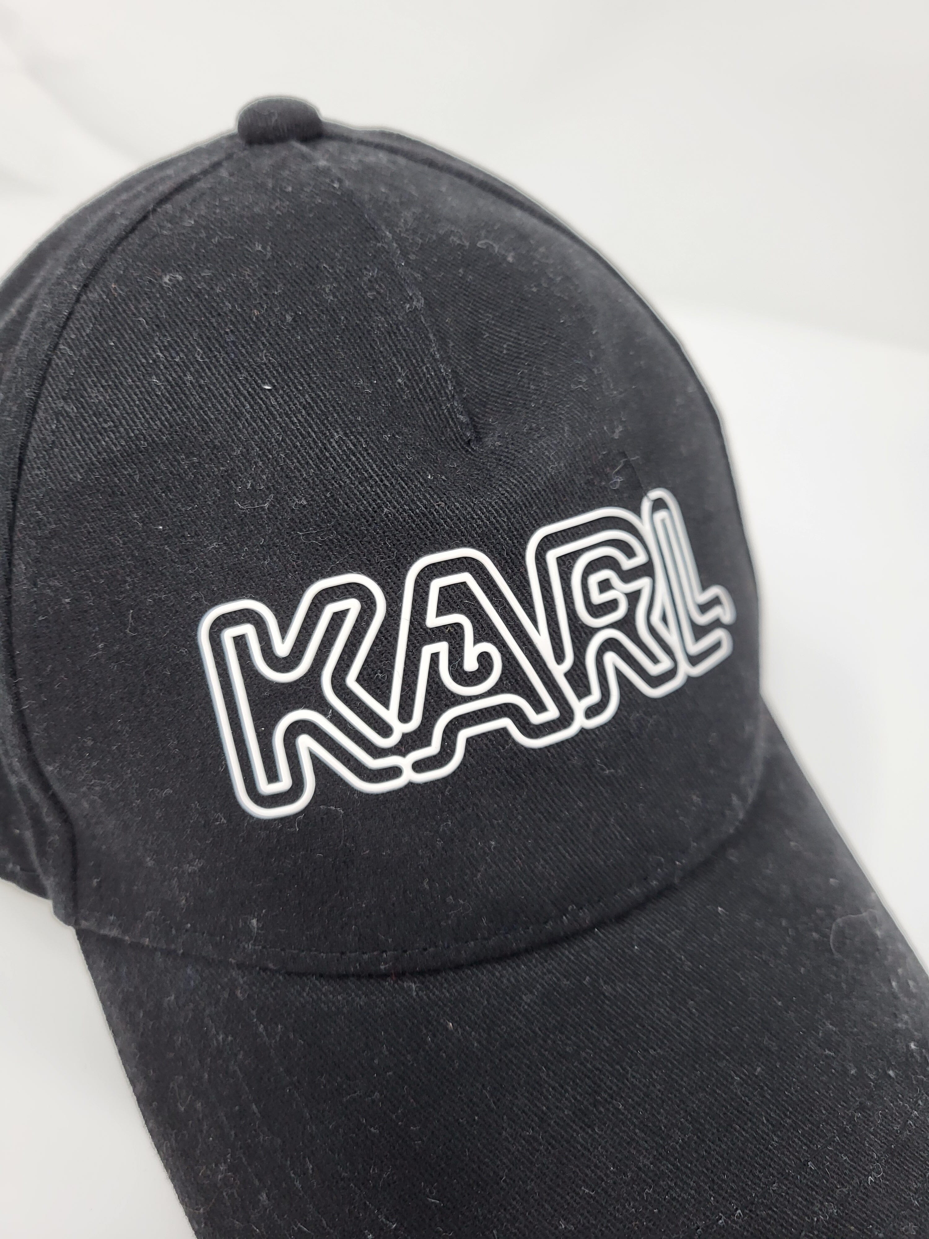 Karl Lagerfeld Kids stylische Cap in schwarz Cap Karl Lagerfeld