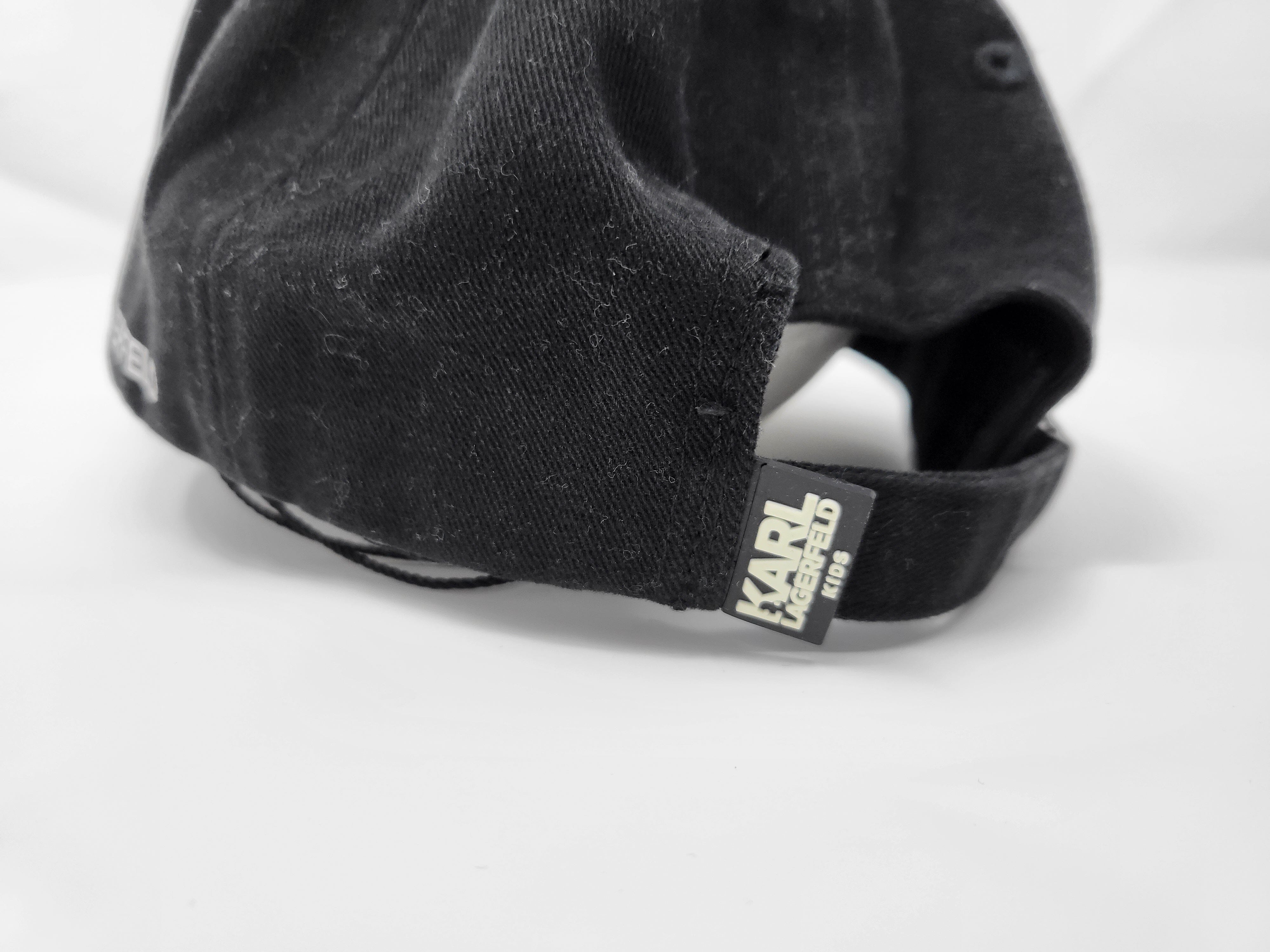 Karl Lagerfeld Kids stylische Cap in schwarz Cap Karl Lagerfeld