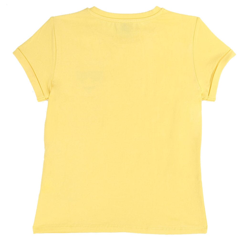 KARL LAGERFELD KIDS T-Shirt gelb Katze T-Shirt Karl Lagerfeld
