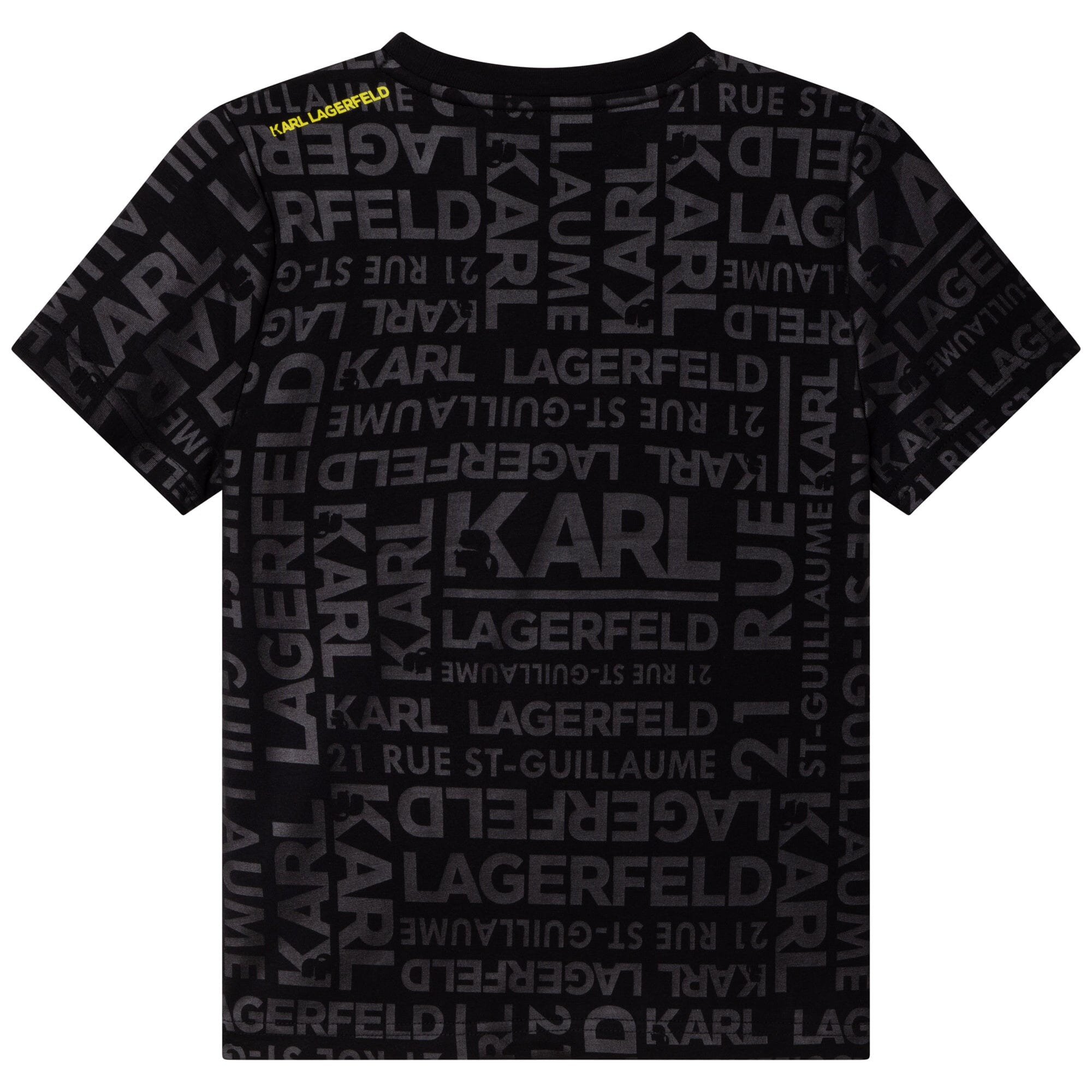 KARL LAGERFELD KIDS T-Shirt Logo schwarz T-Shirt Karl Lagerfeld