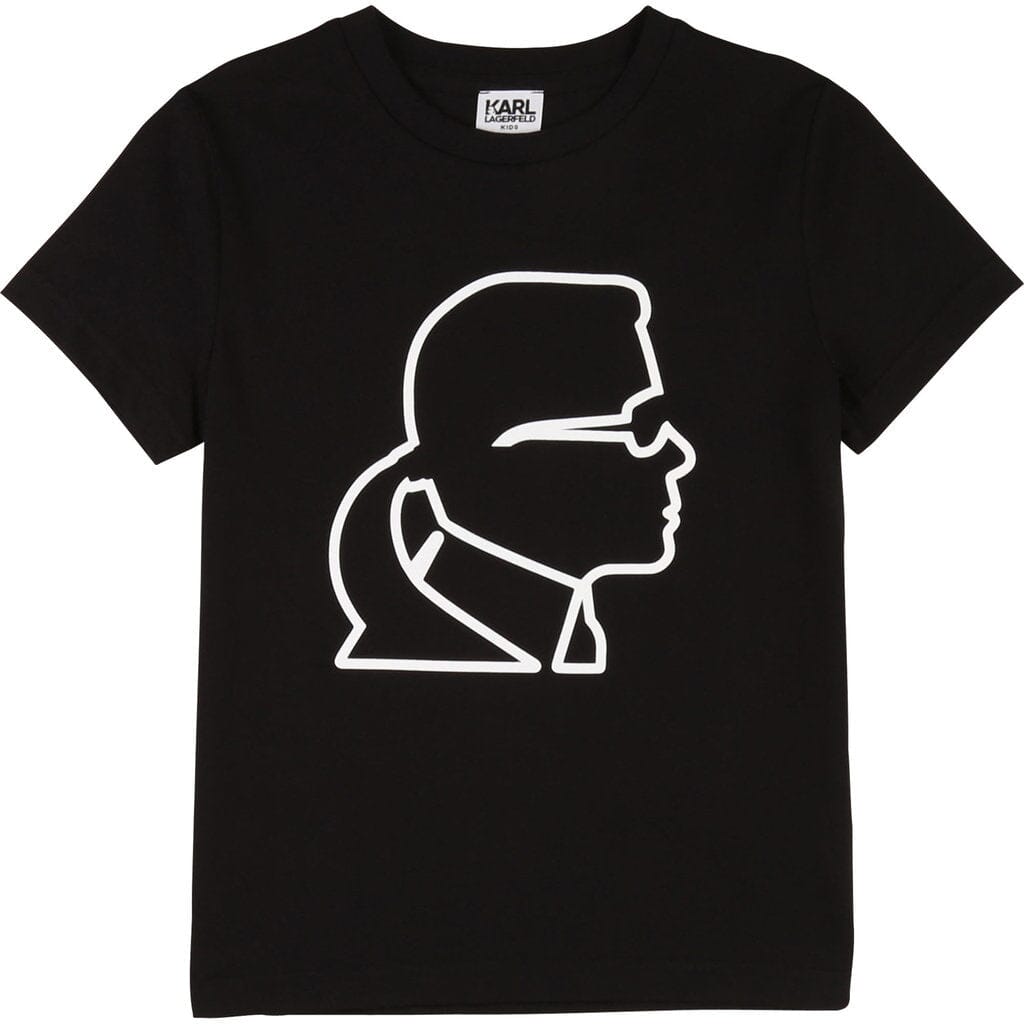 KARL LAGERFELD KIDS T-Shirt Kameo schwarz T-Shirt Karl Lagerfeld