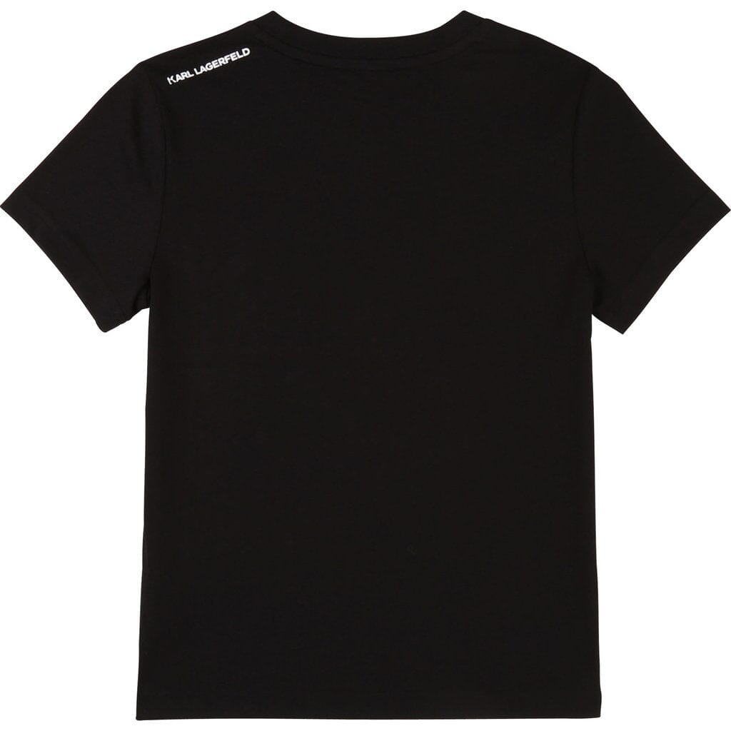 KARL LAGERFELD KIDS T-Shirt Kameo schwarz T-Shirt Karl Lagerfeld