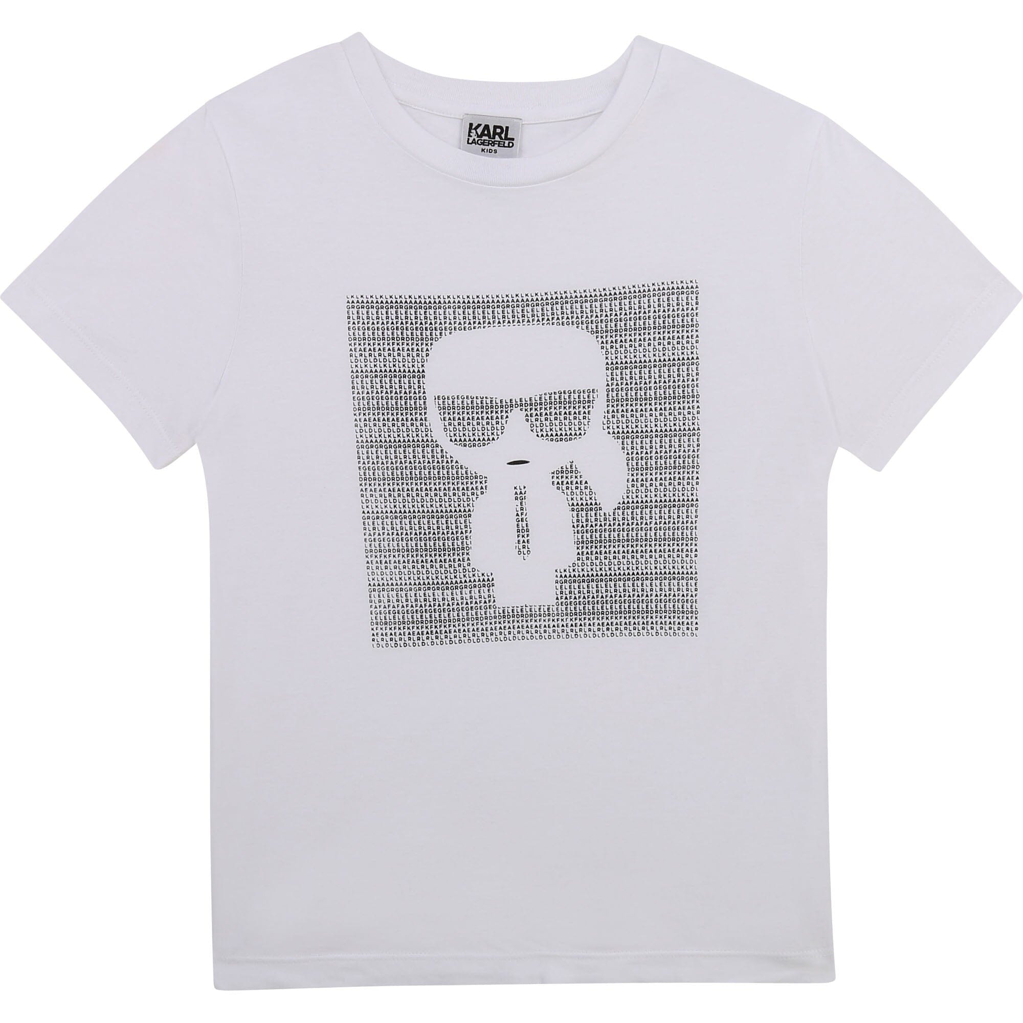 KARL LAGERFELD KIDS T-Shirt weiß ikonisch T-Shirt Karl Lagerfeld