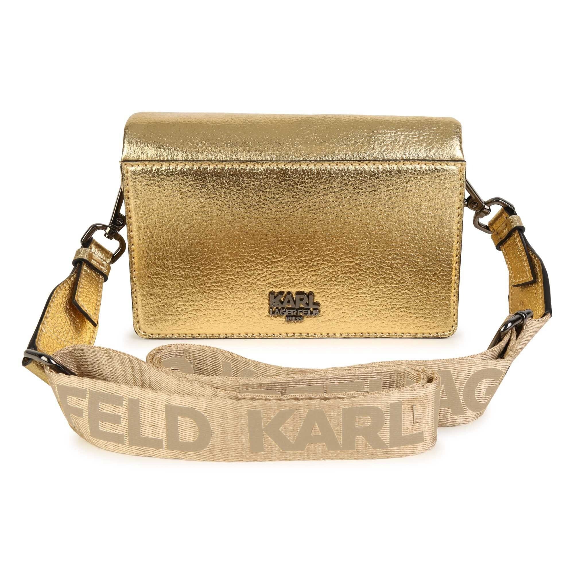 KARL LAGERFELD KIDS Tasche gold Handtasche Karl Lagerfeld